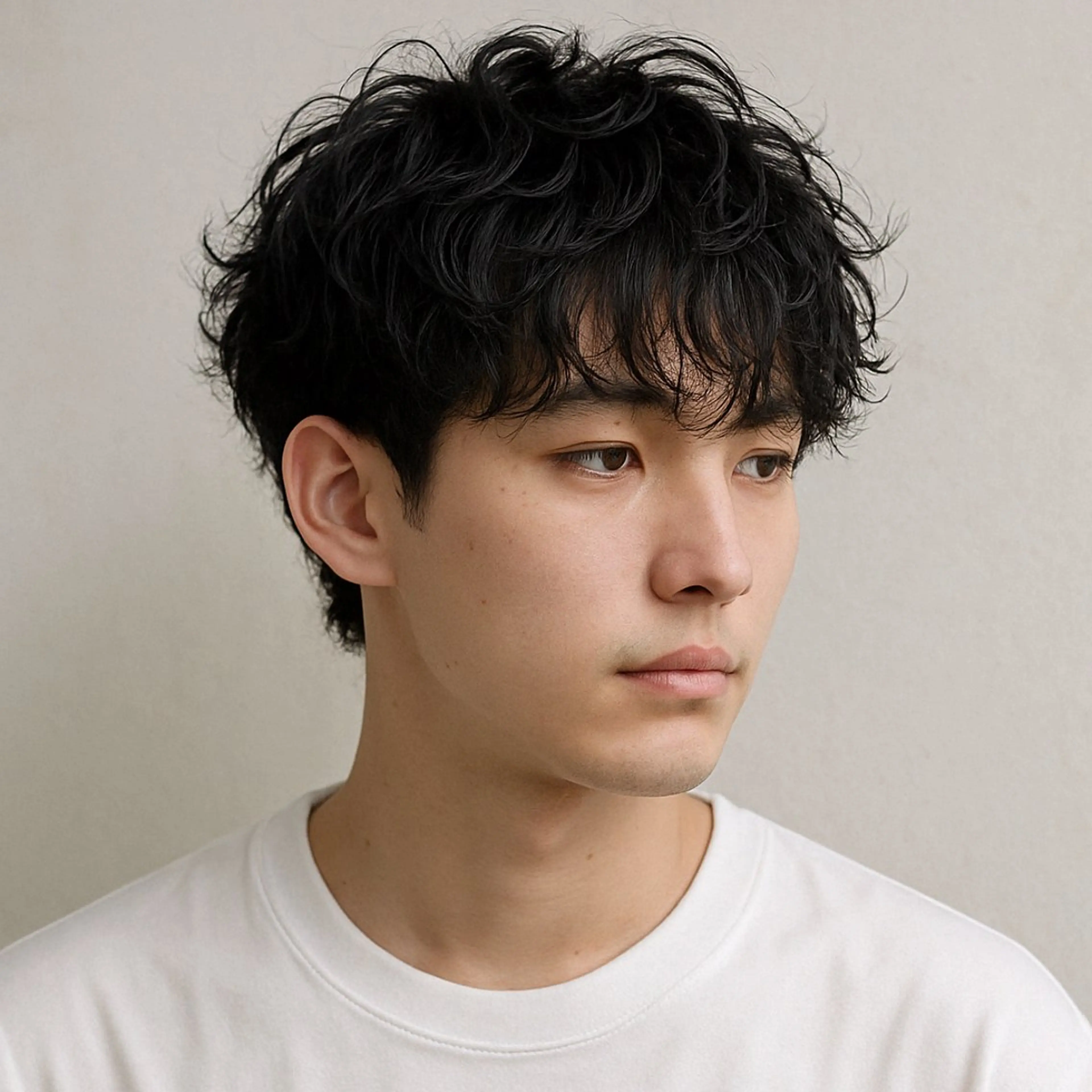 メンズ カット パーマ トリートメント La fith hair ray所属・韓国パーマ×ブリー チカラー/KAITOのヘアスタイル