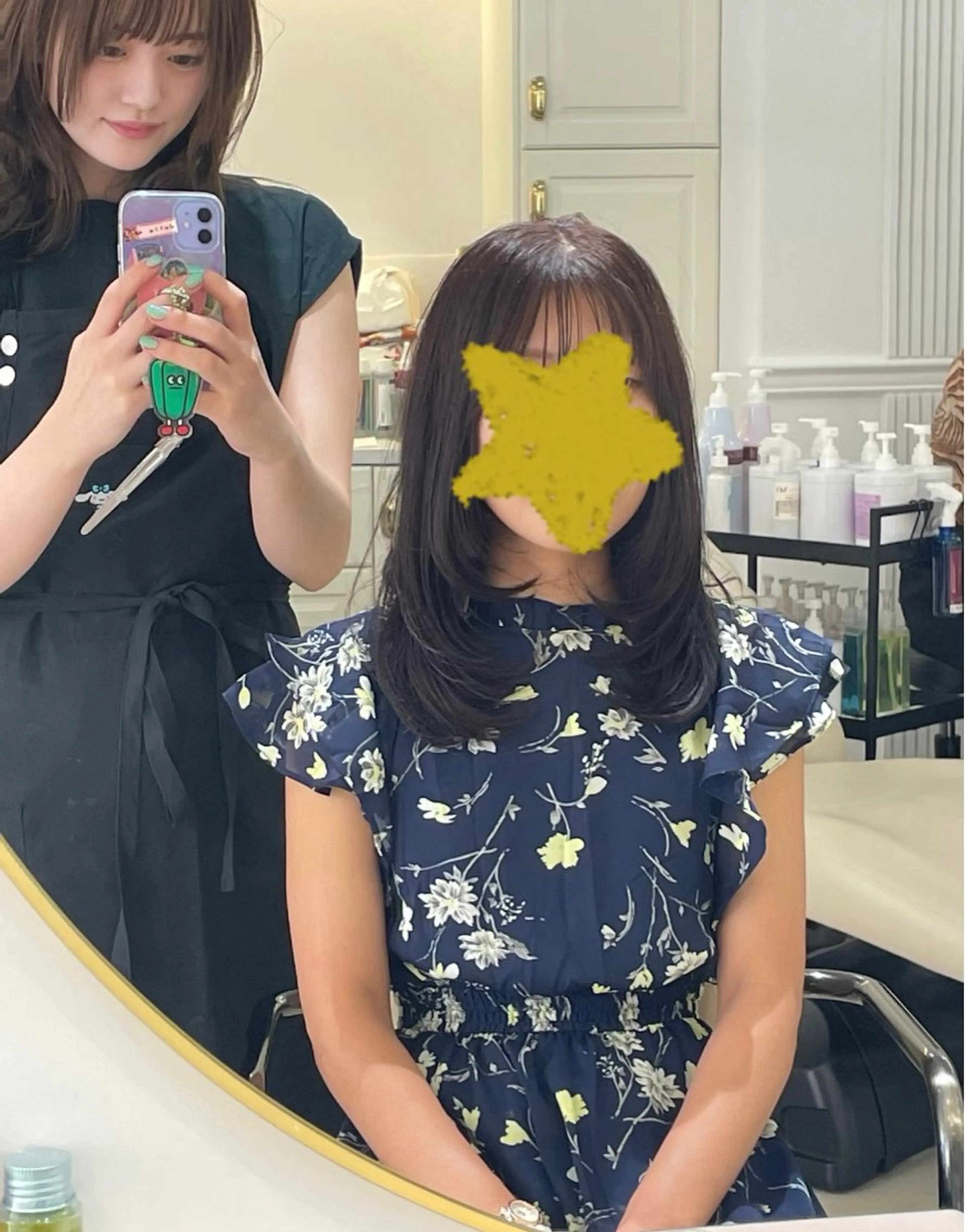 セミロング nico. Julieのヘアスタイル