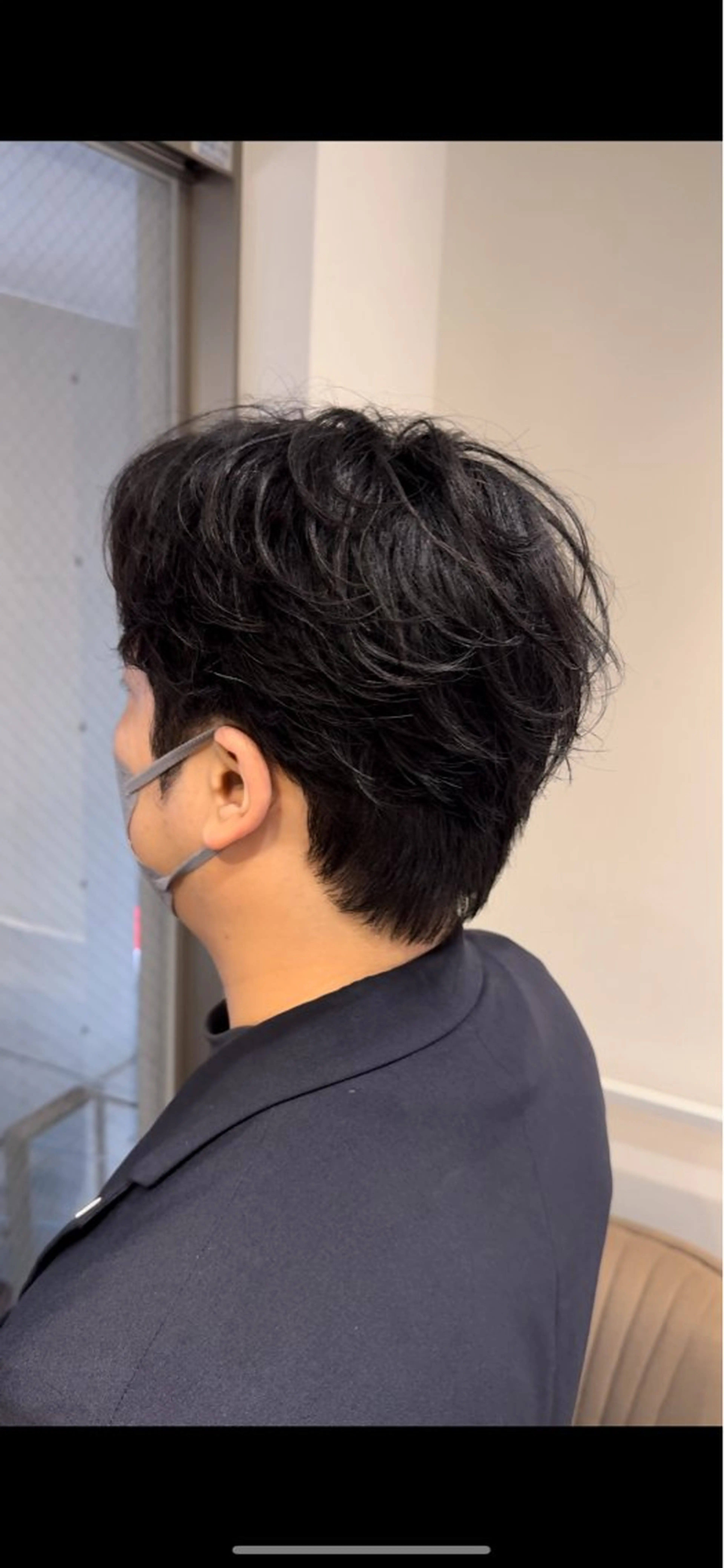 パーマ メンズ センターパート メンズパーマ ニュアンスパーマ カット パーマ vivid所属・麻生誠 メンズ特化❤️‍🔥のヘアスタイル
