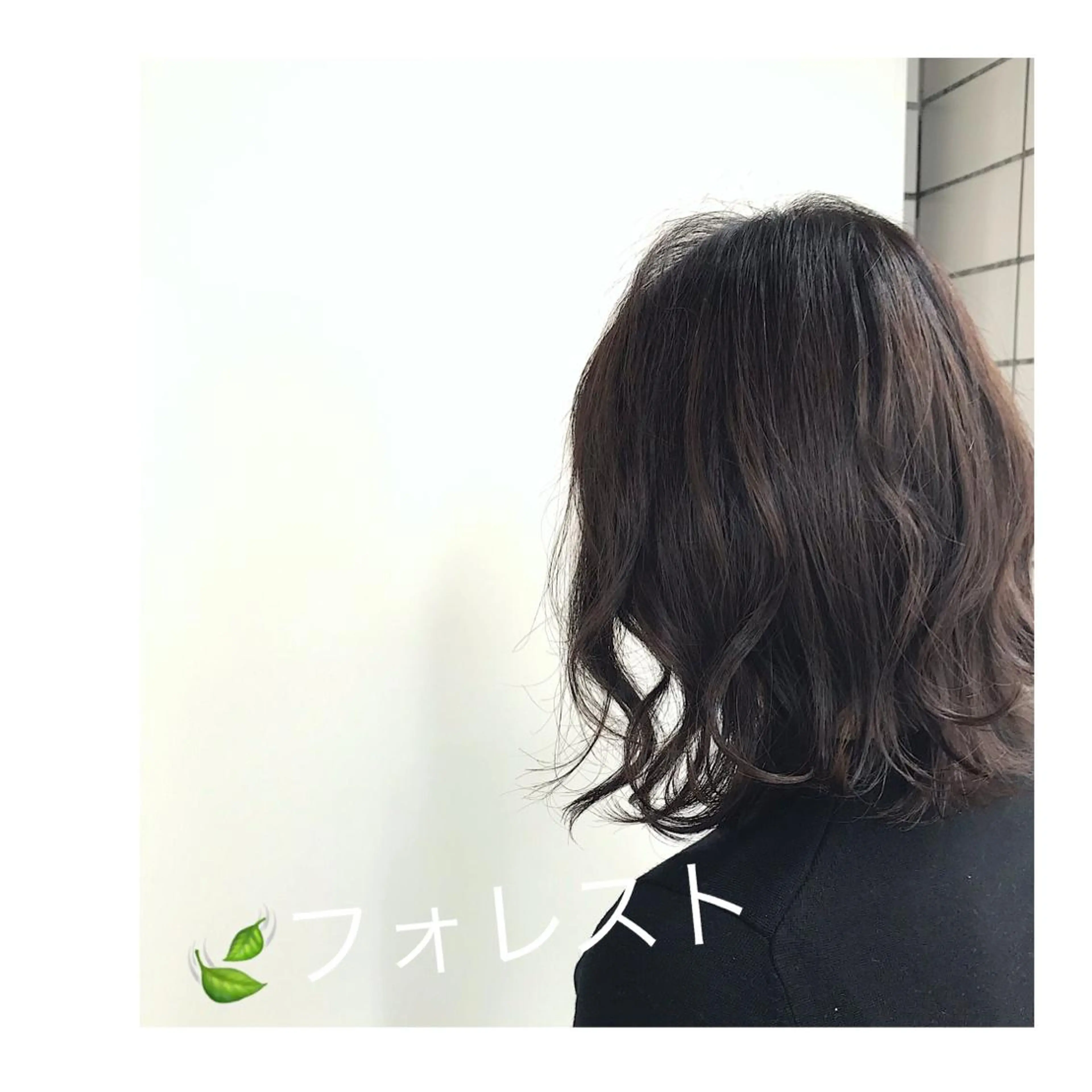 ミディアム カラー 30代からの大人 ショートのヘアスタイル