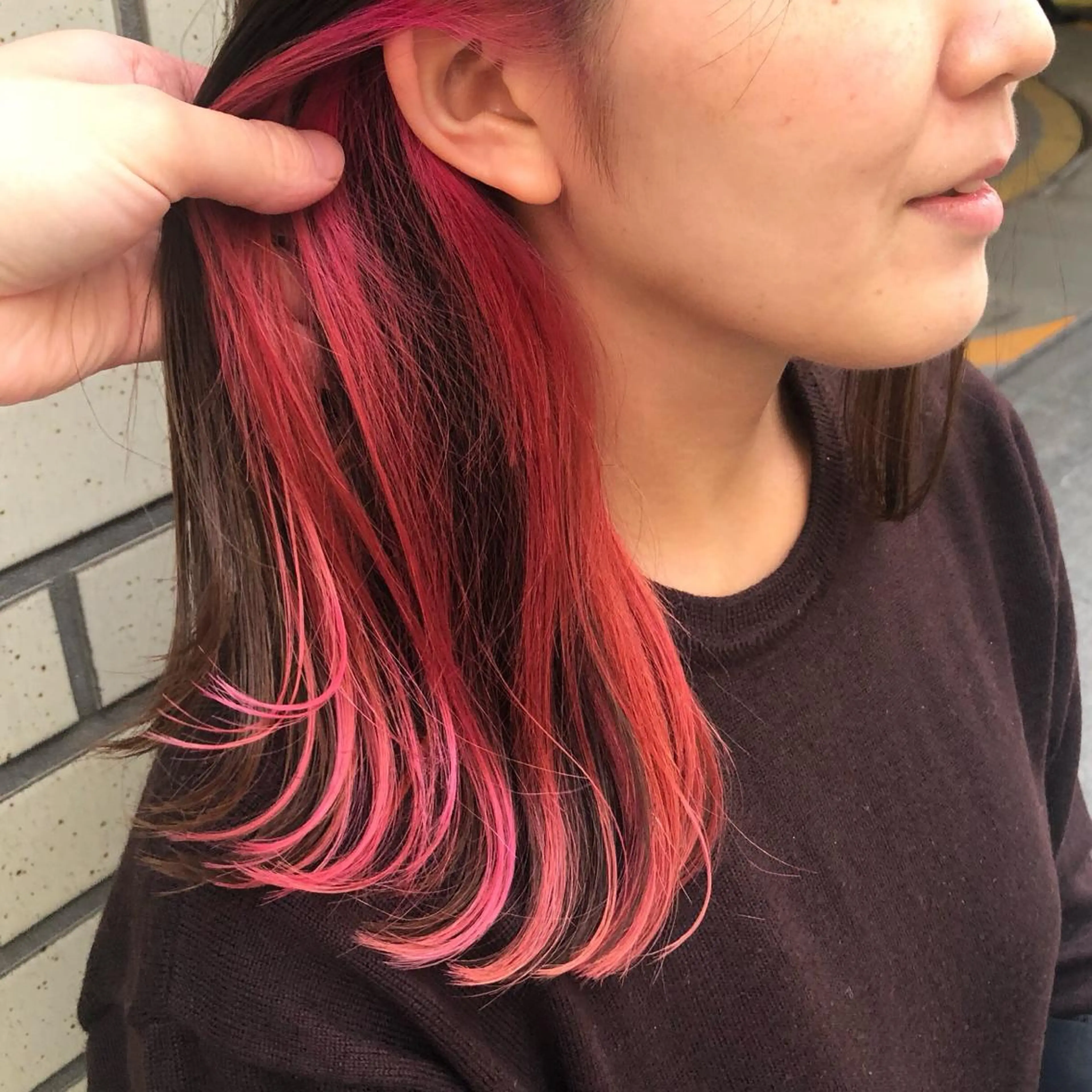 ミディアム 韓国風デザイン 💐MIZUKI💐のヘアスタイル