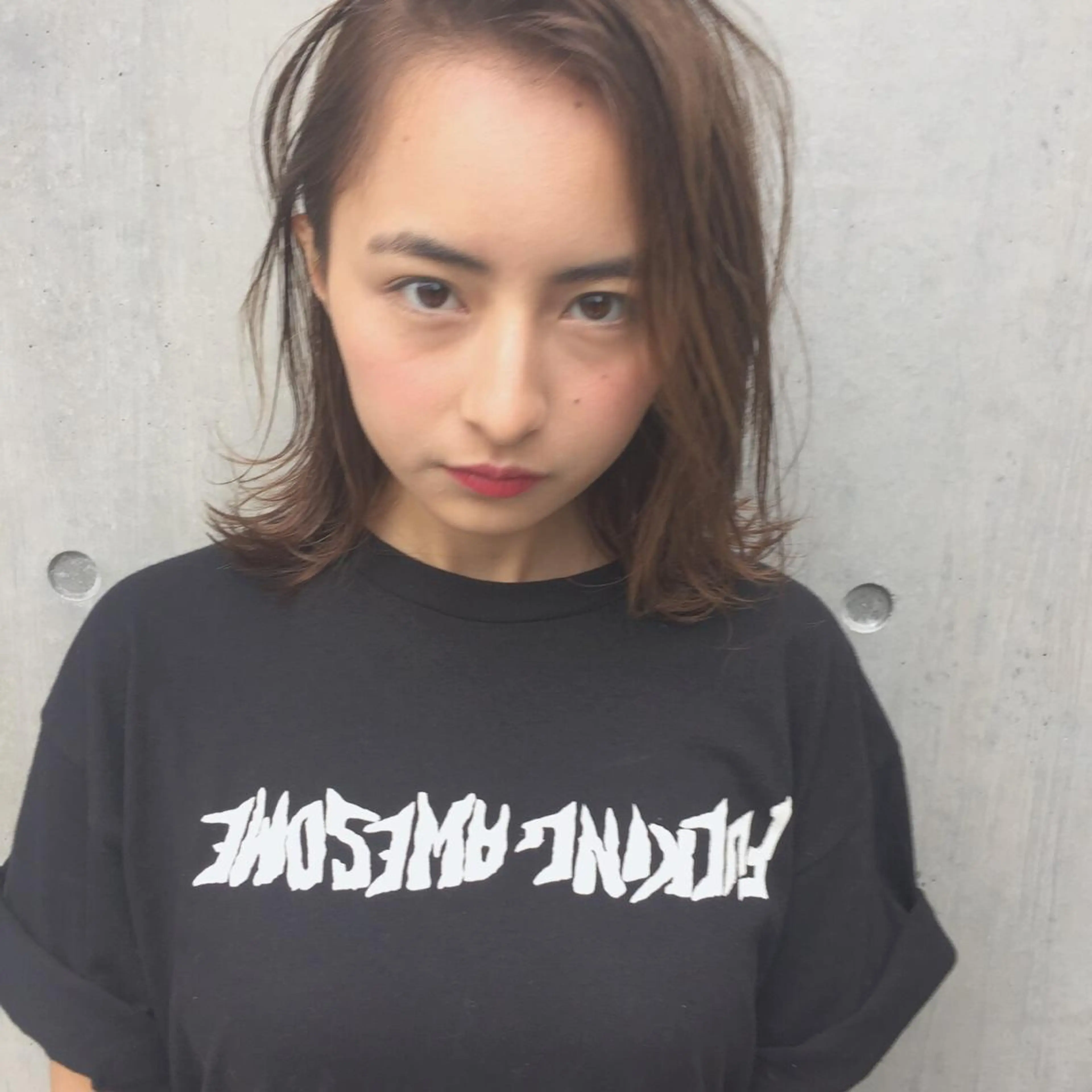 ショート 外ハネヘア カット トリートメント 🌈透明感カラー🌈 ✨飛田　ケイのヘアスタイル