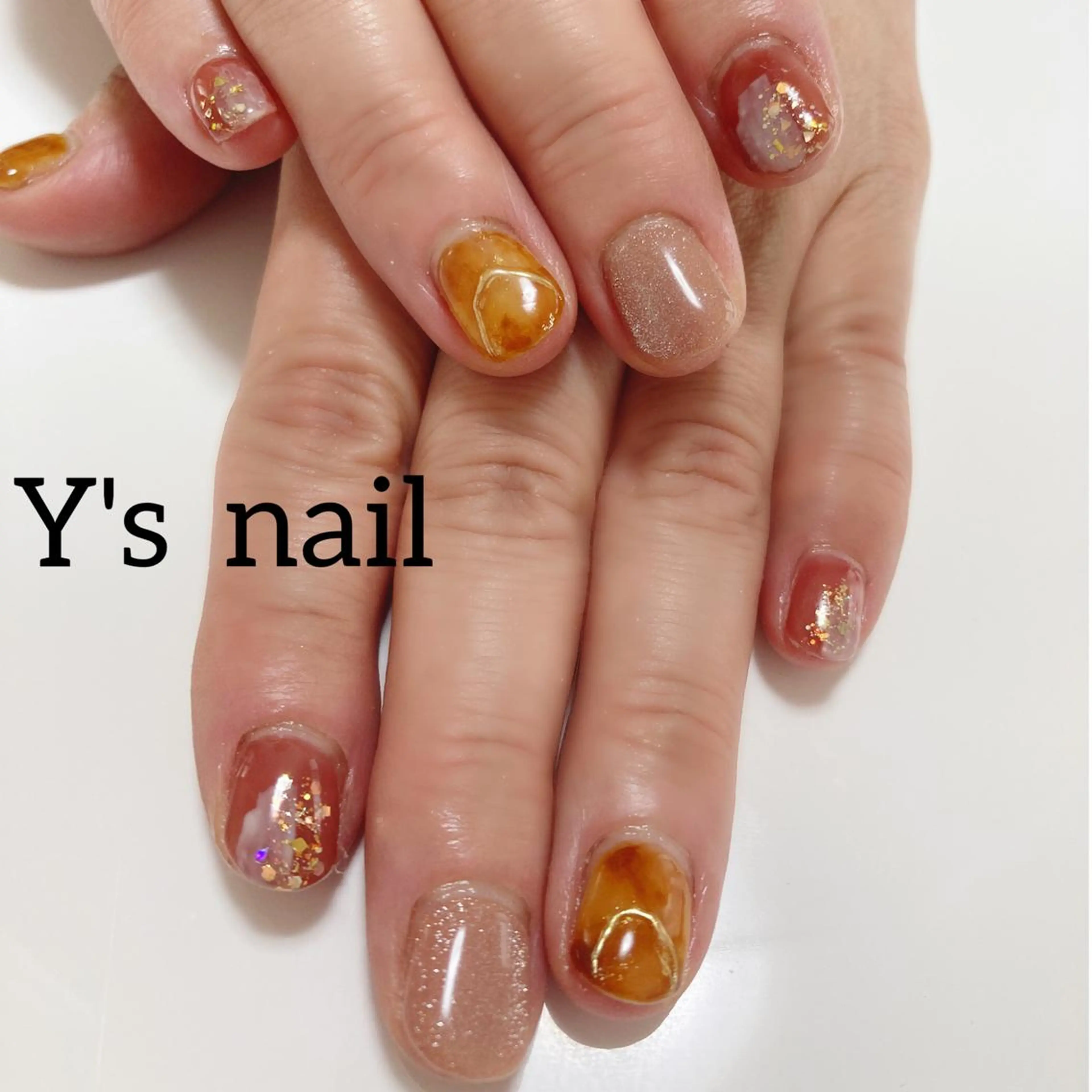 ネイル ハンドネイル 手書きが得意🖌️ Y’s  nailのネイルデザイン