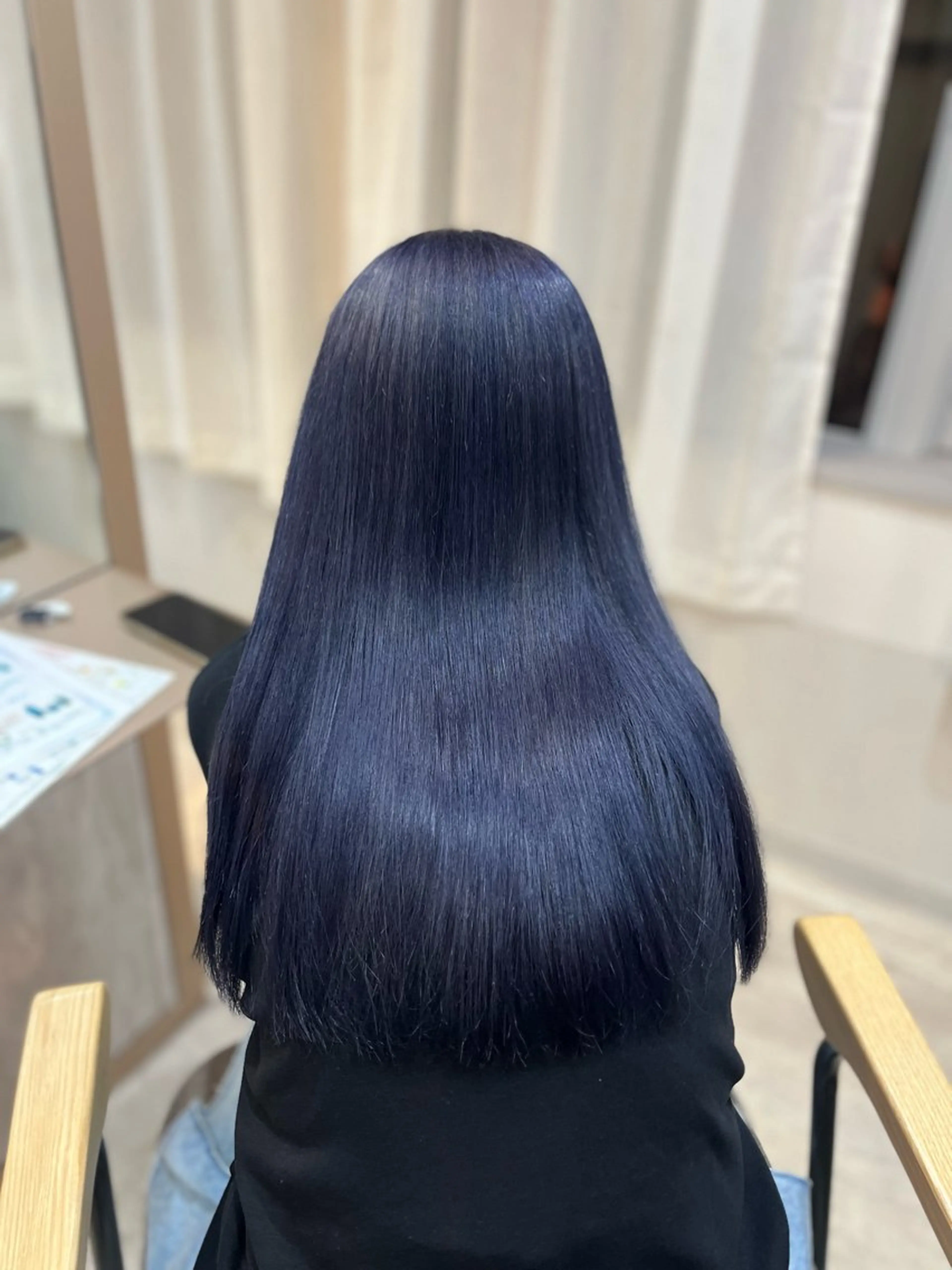 セミロング カラー ブリーチ ブルーカラー ブルーラベンダー ラベンダーカラー オレンジ ヘアカラー 💙Ami💙 elubylovisのヘアスタイル