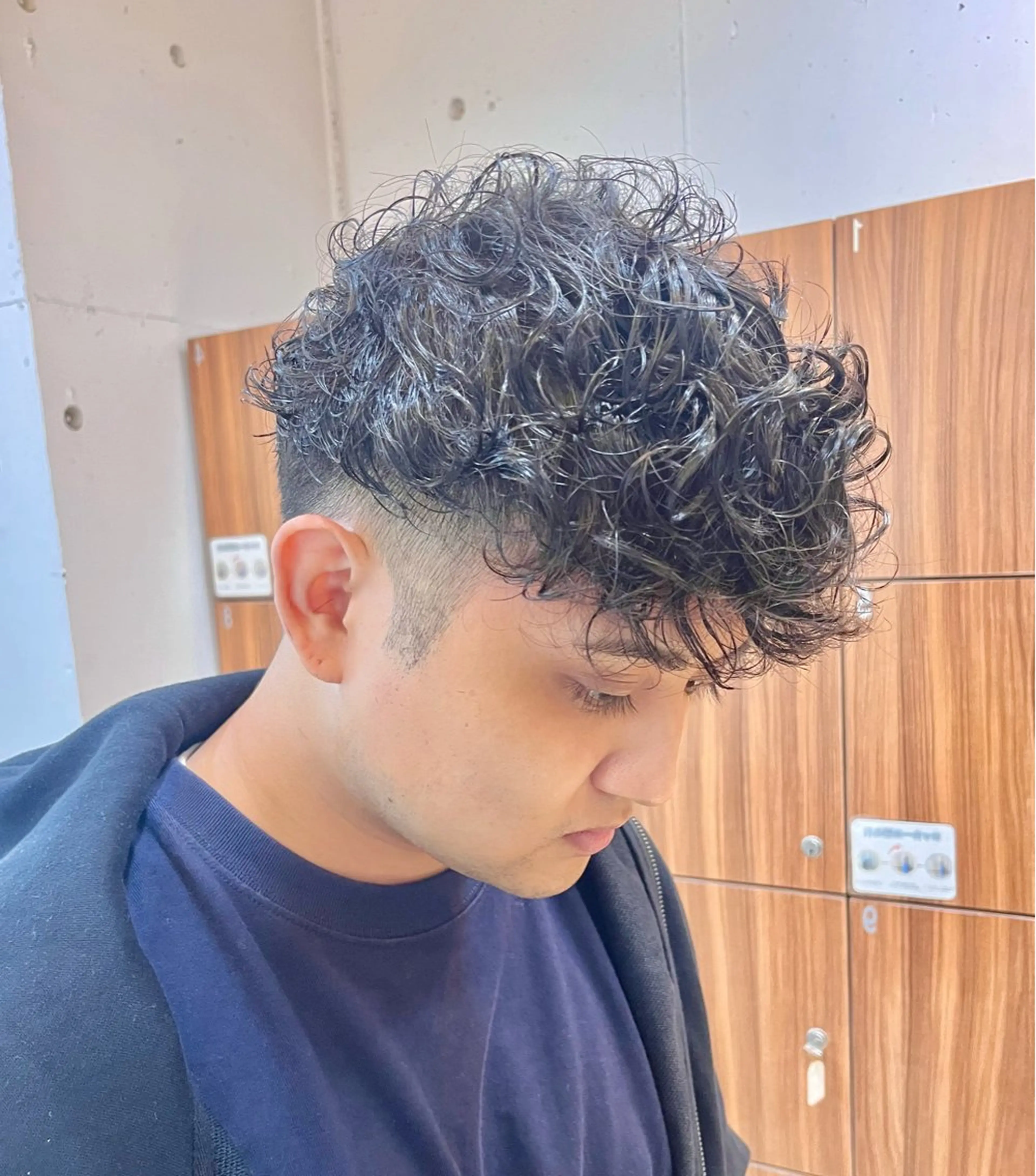 メンズカット✂️➕スペインカール🌀/プードルパーマの写真