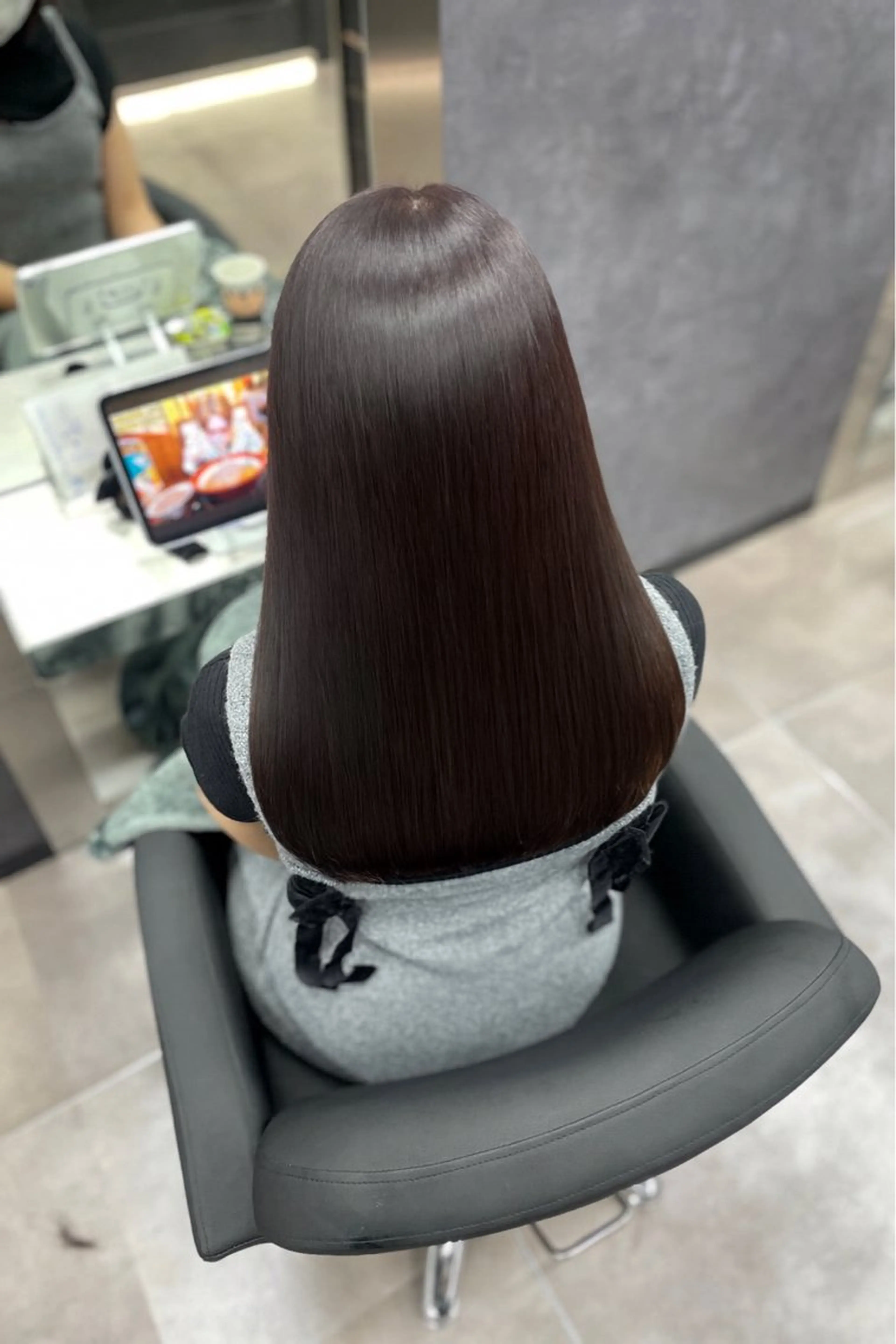 ロング カット ヘアカラー トリートメント CYNTHIADUE 店長| IRISUのヘアスタイル