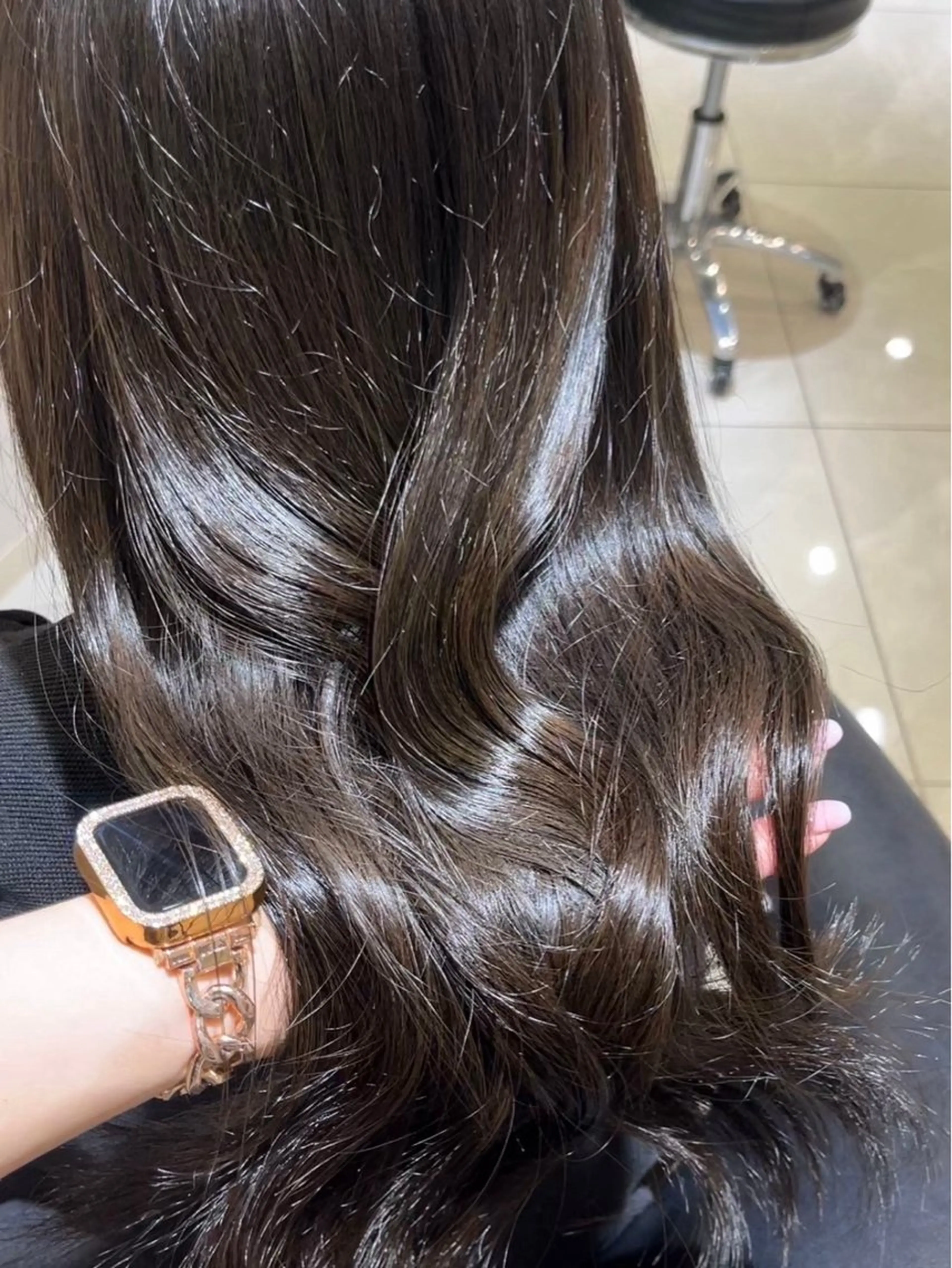 ロング ヘアカラー ハイトーン⚡️池袋 /reina✧︎*。のヘアスタイル