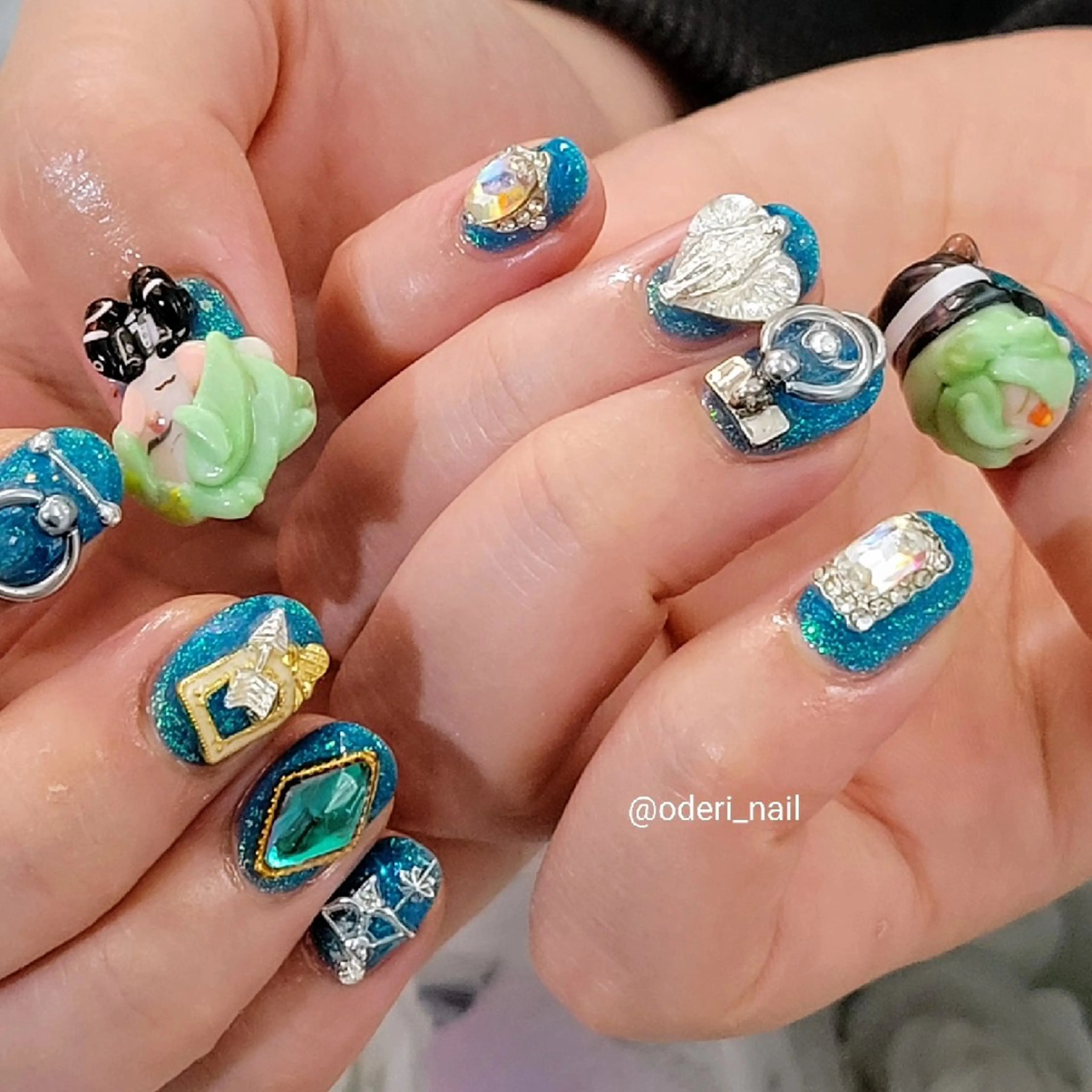 ネイル おで@ oderi_nailのネイルデザイン