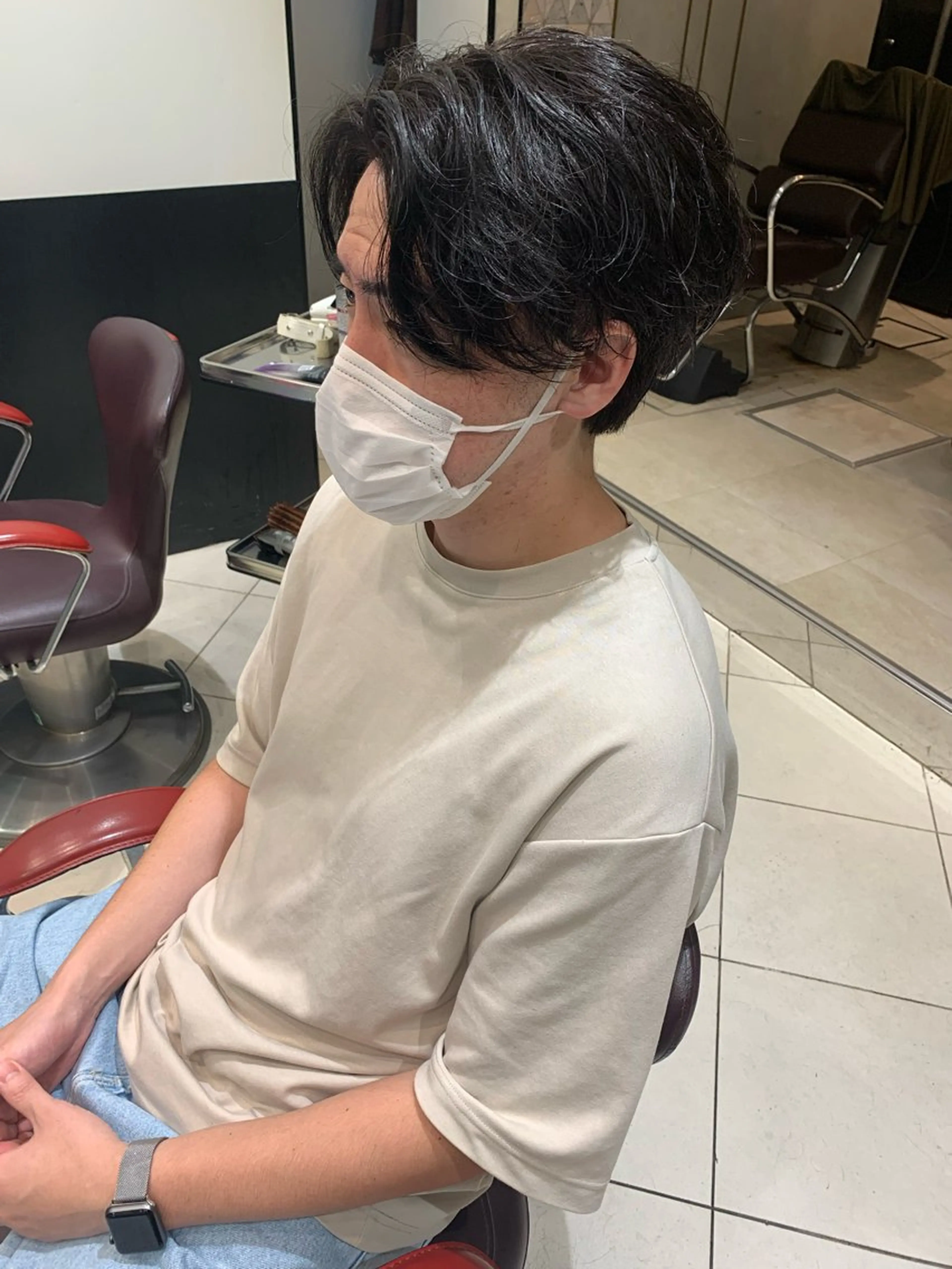 メンズ カット ヘアカラー トリートメント ✨上村 潤平✨メンズヘア✨のヘアスタイル
