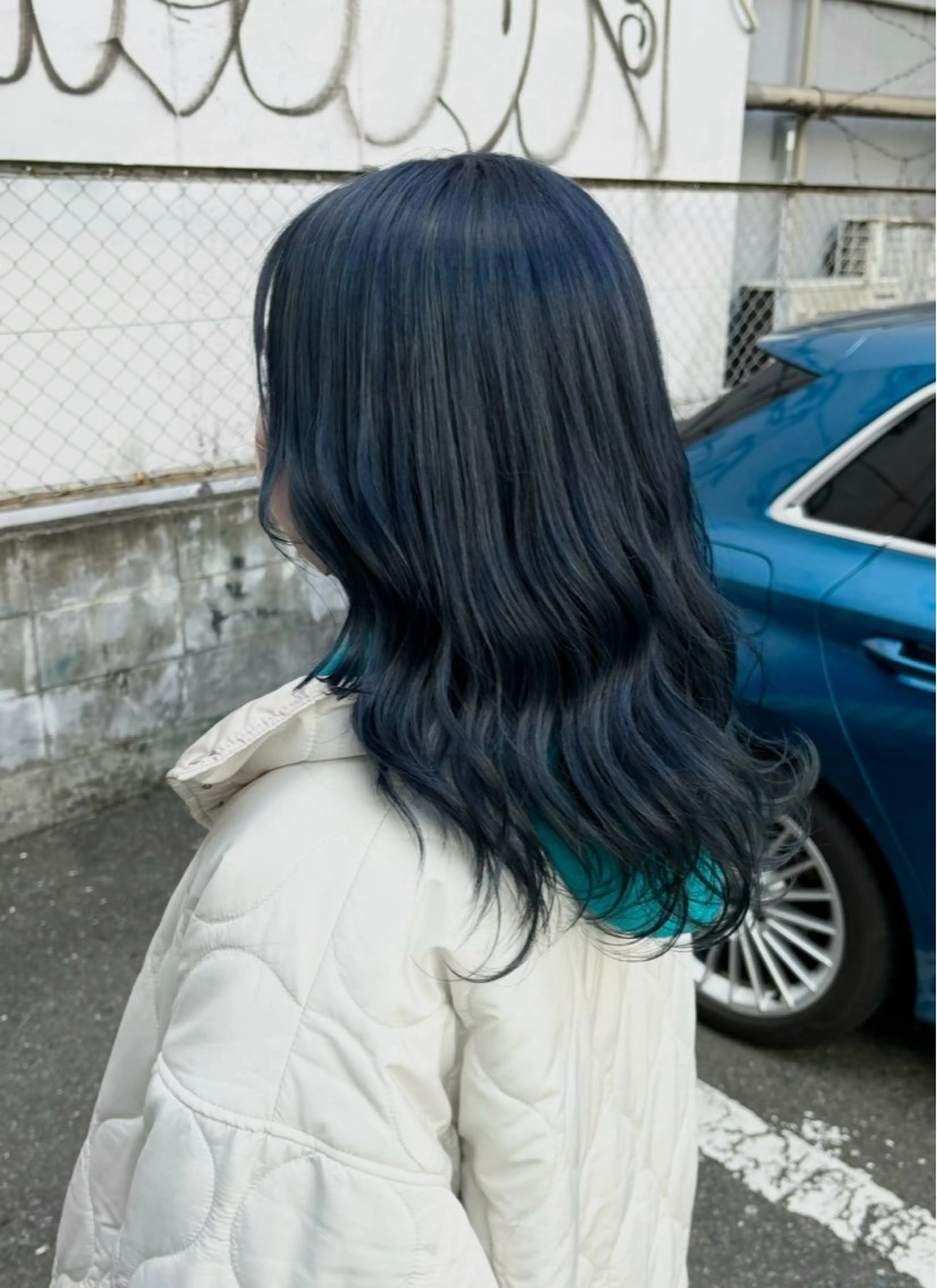 ミディアム カラー ブリーチ mai/天神美容室 【レディース大募集】のヘアスタイル
