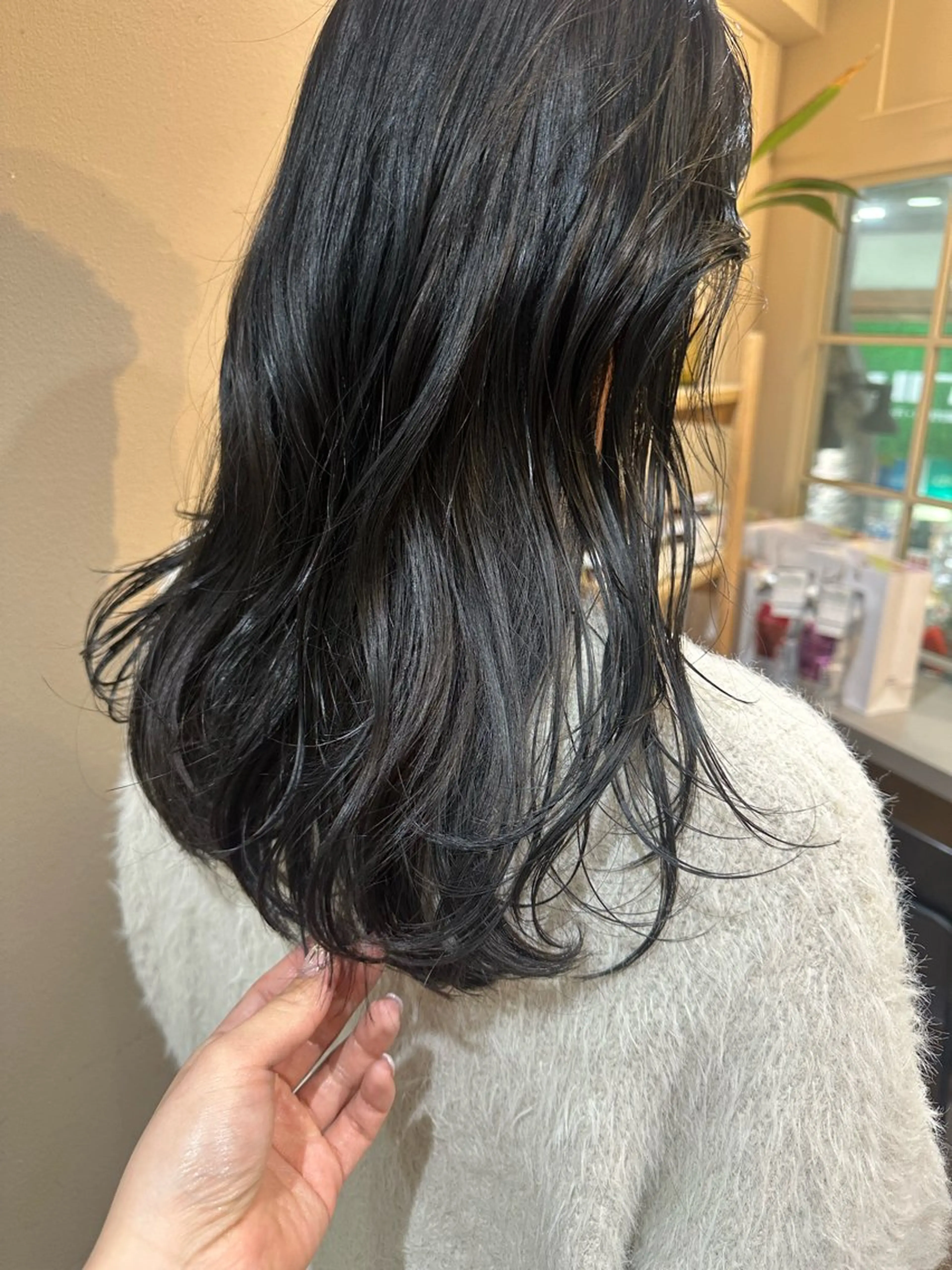 ロング カット ヘアカラー Ran /レイヤー /ベージュ/髪質改善のヘアスタイル