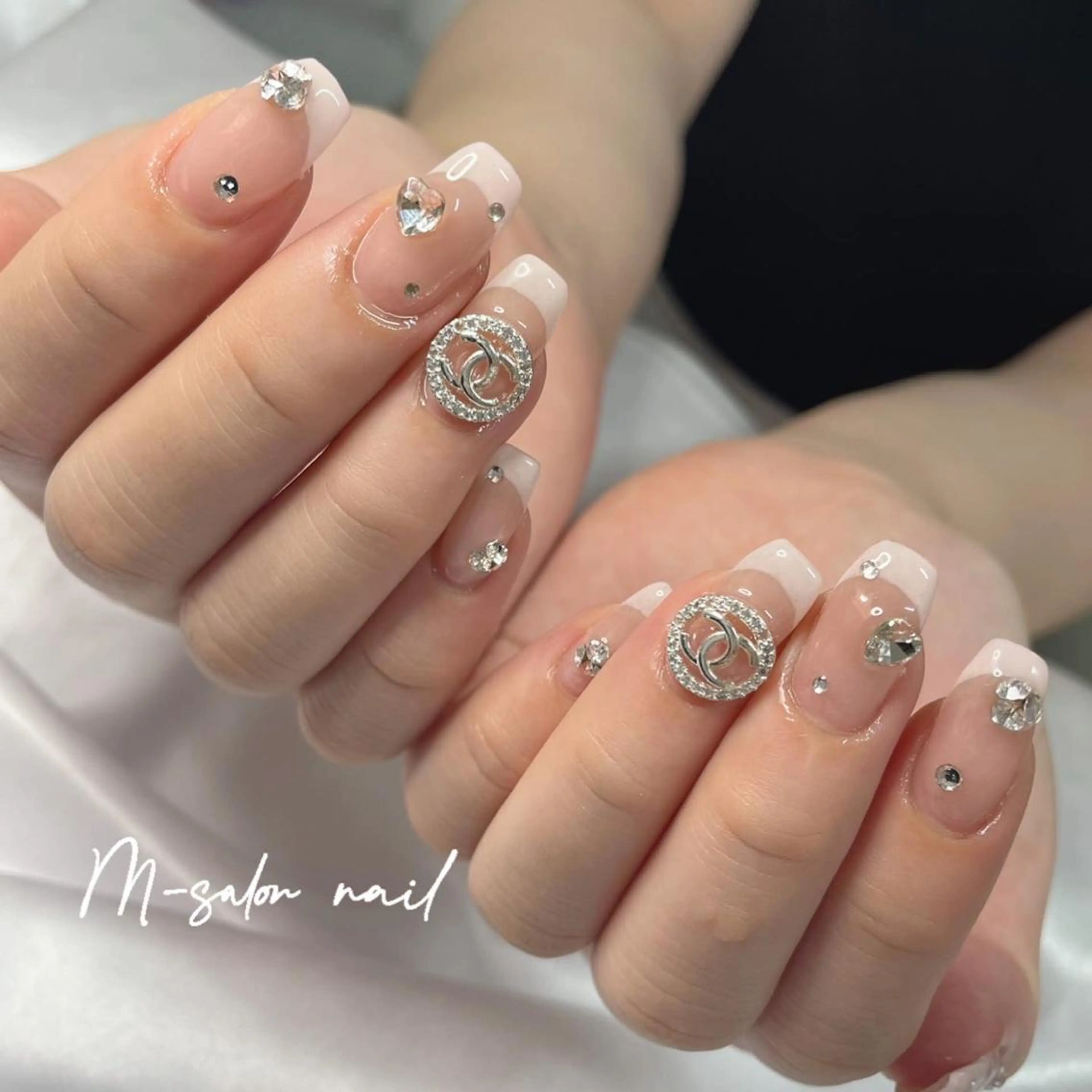 ネイル ハンドネイル 韓国/網紅/パーツ M-salonのネイルデザイン