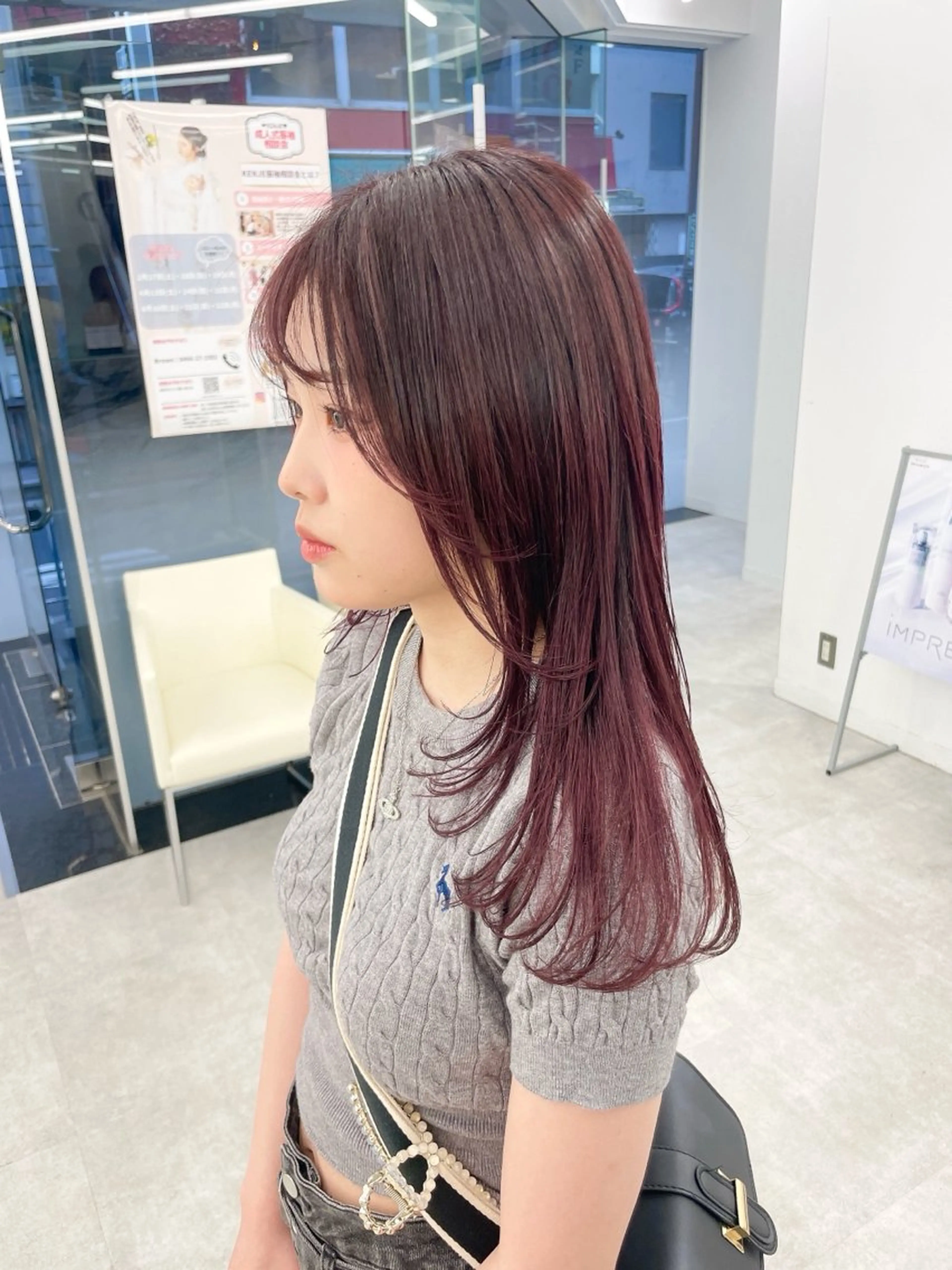 ロング カラー ヘアアレンジ ブリーチ カット ヘアカラー トリートメント 【Sweep】おじま のぞみのヘアスタイル