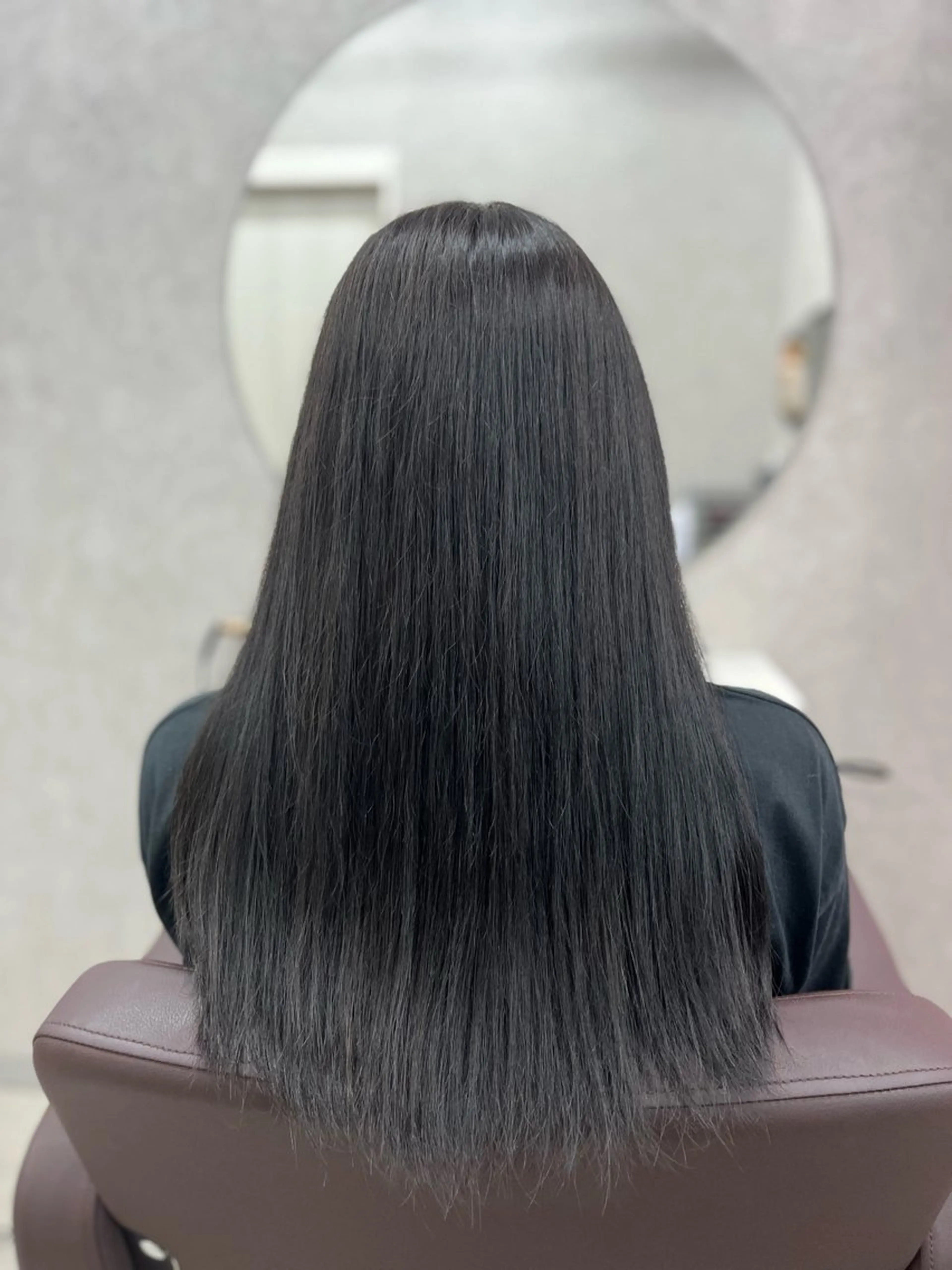 セミロング カラー ヘアカラー トリートメント ヘッドスパ 💖 ぴんくぼぶの人 💖西田ゆうなのヘアスタイル