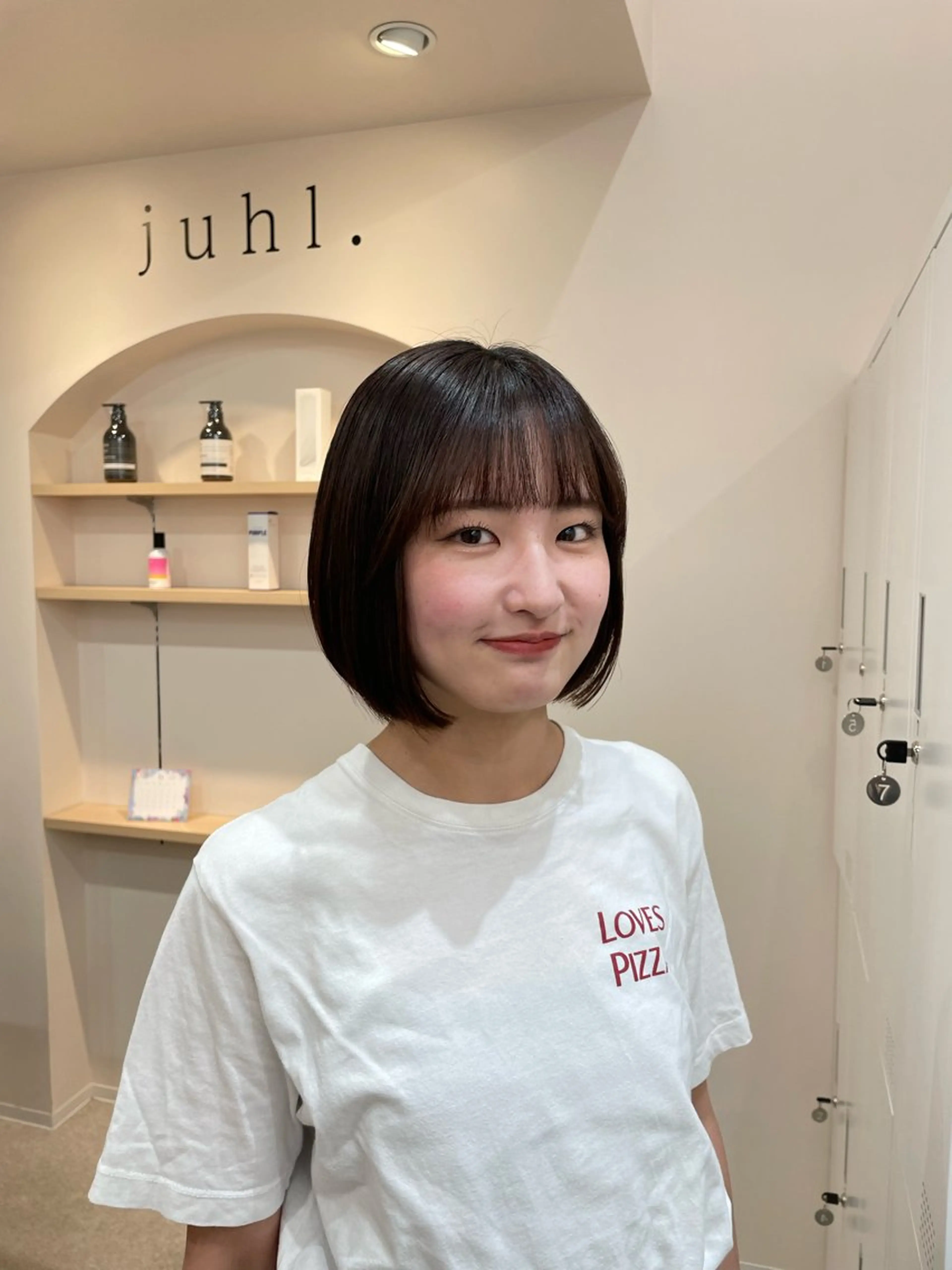 ショート REINA ISHIDOのヘアスタイル