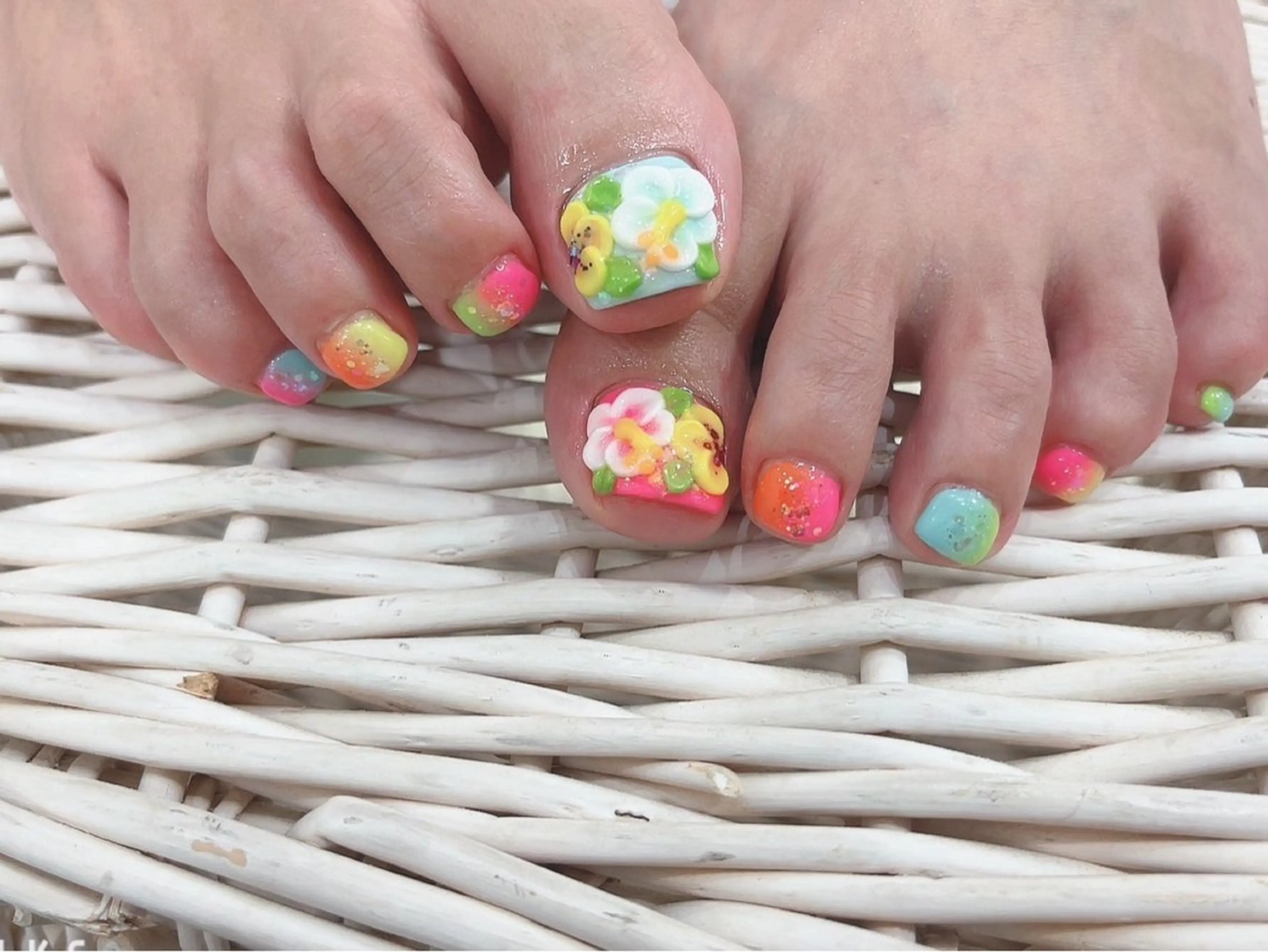 ネイル フットネイル ToA nailのネイルデザイン