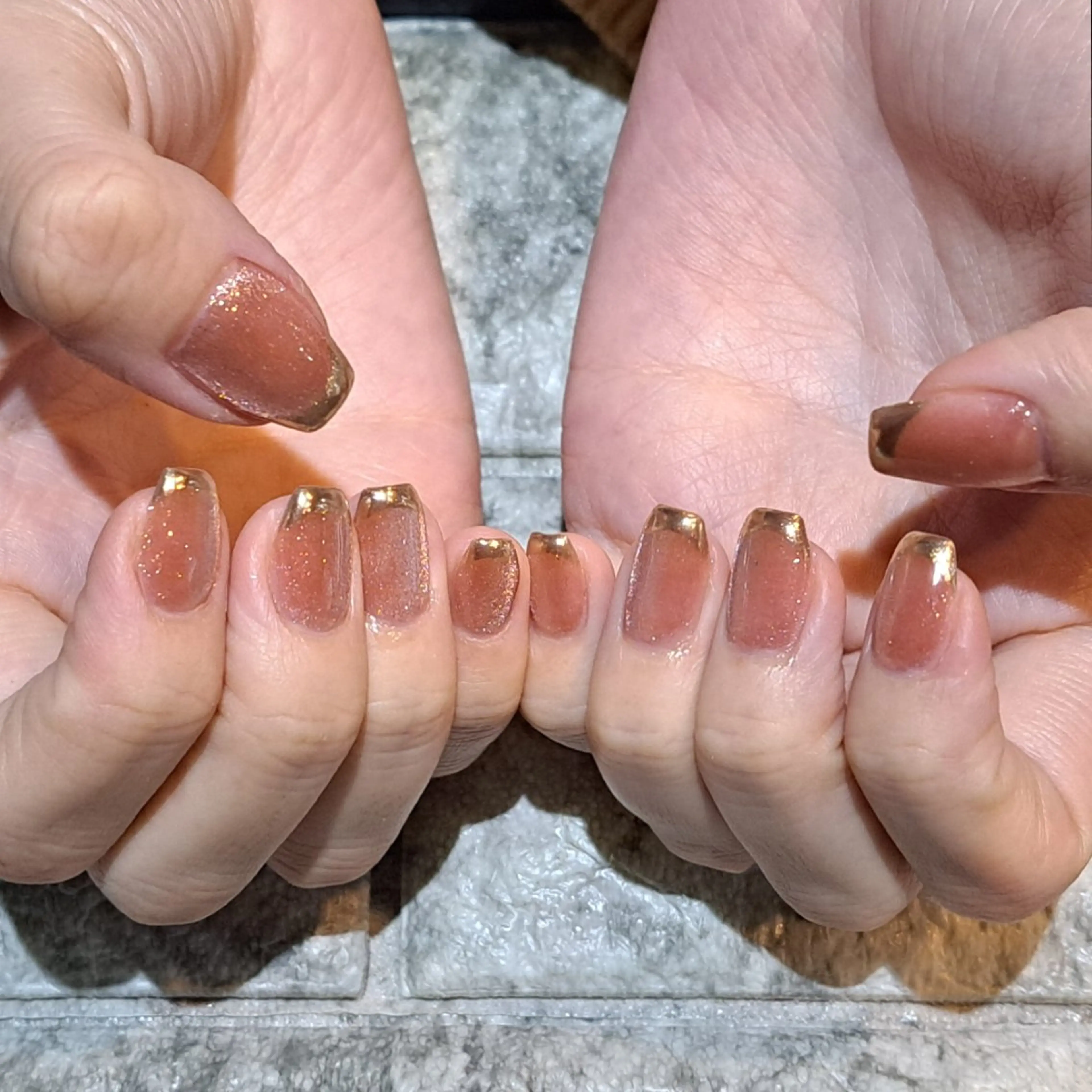 ネイル マグネットネイル ミラーネイル ハンドネイル RounGe町田店 🧸大谷のネイルデザイン