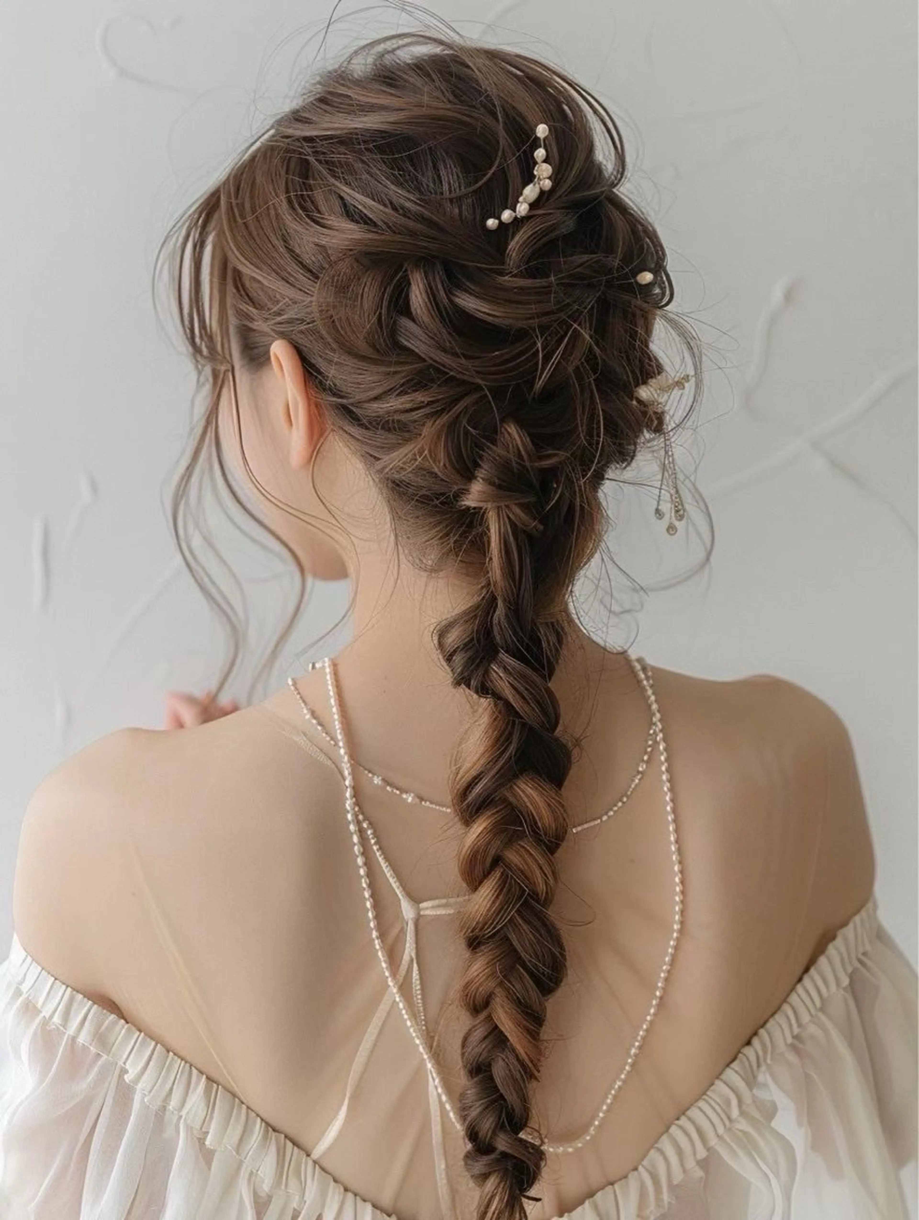 ヘアアレンジ RYONA/大阪/ 韓国風レイヤー🎀のヘアスタイル