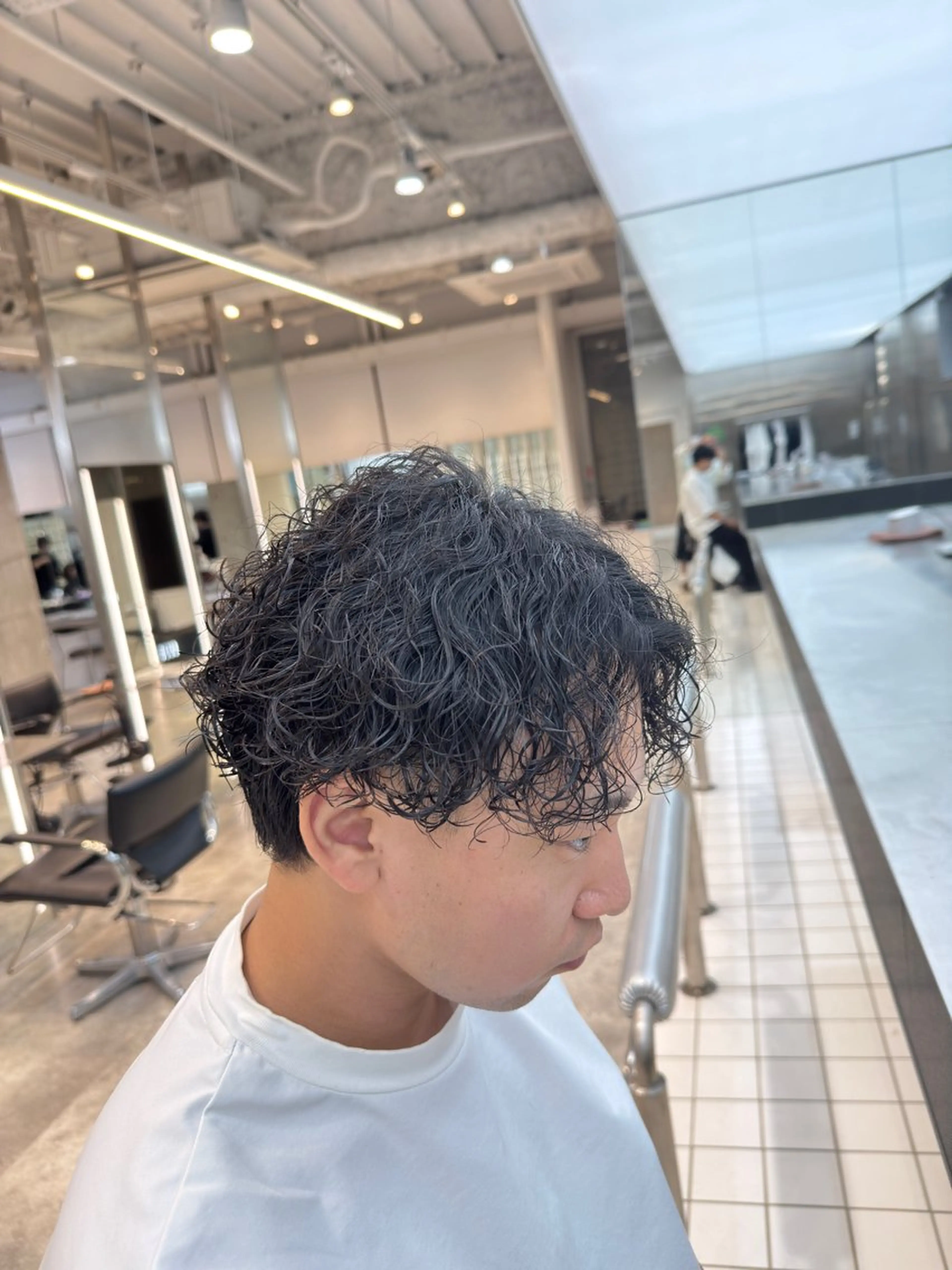 ショート パーマ カット パーマ fifth 児玉達哉 当日予約🙆のヘアスタイル