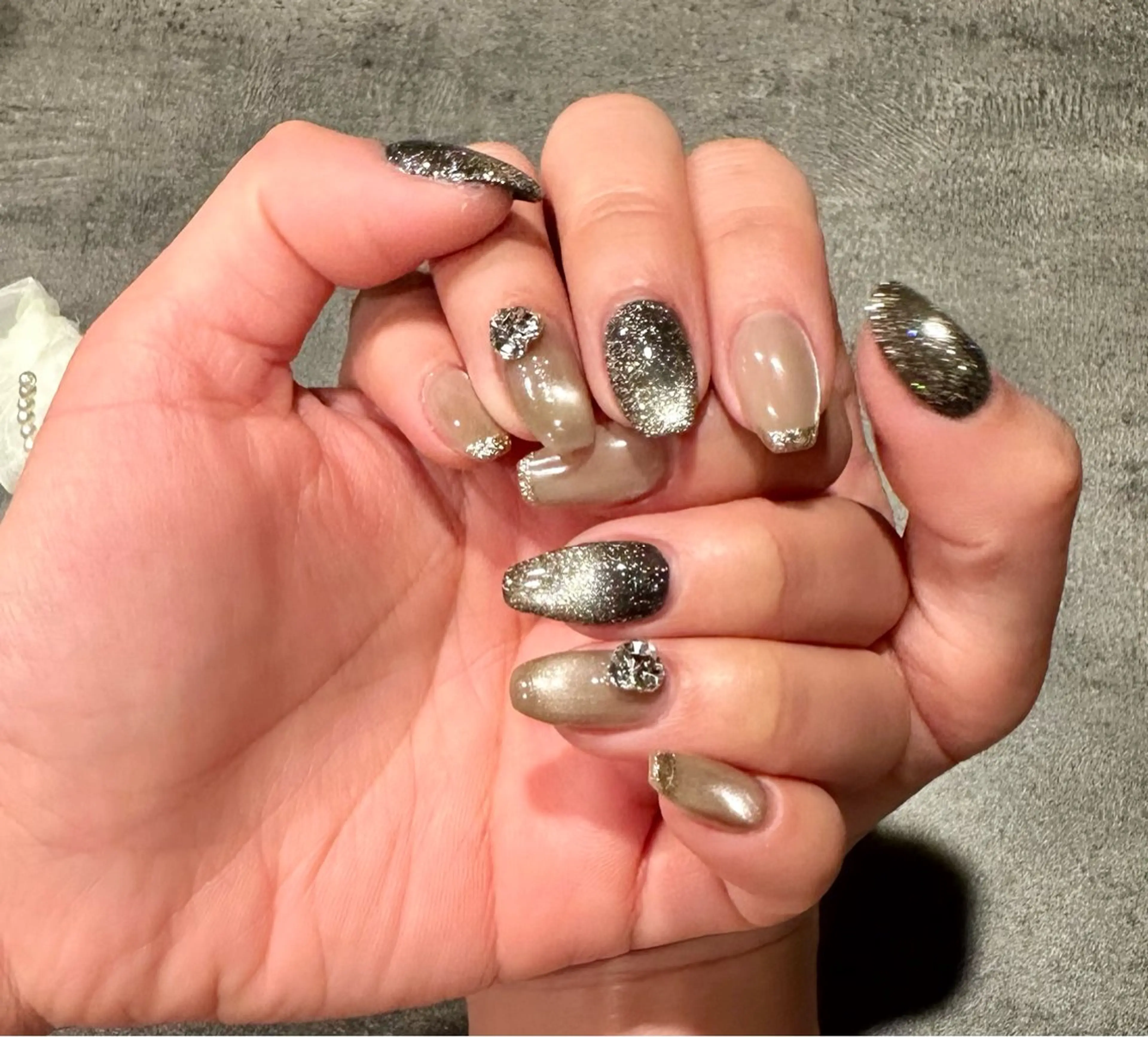 ミディアム ハンドネイル AKINA NAIL所属・AKINA NAIL Miiのネイルデザイン