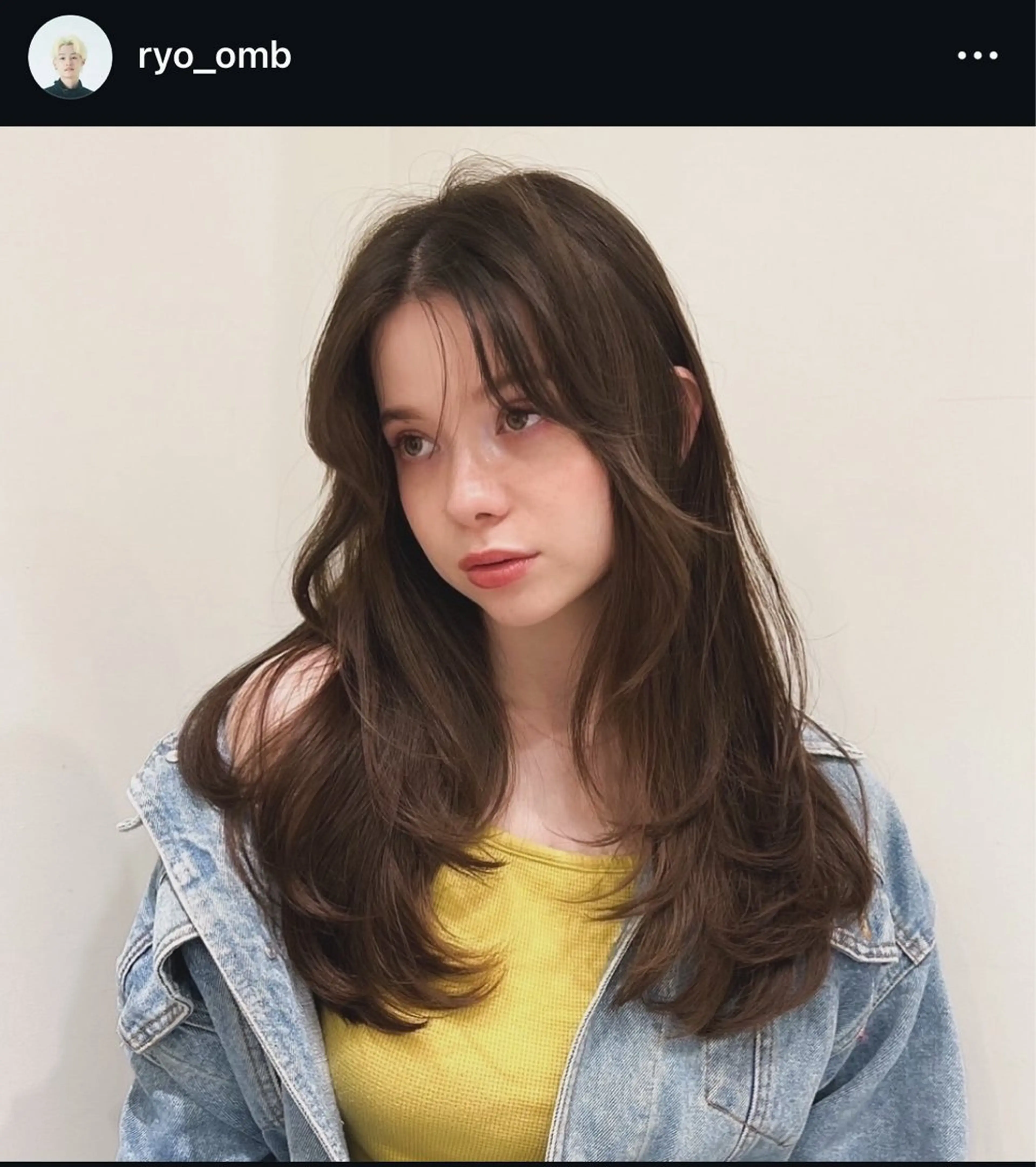 ロング 🫧小顔レイヤー JILBLAN 涼のヘアスタイル
