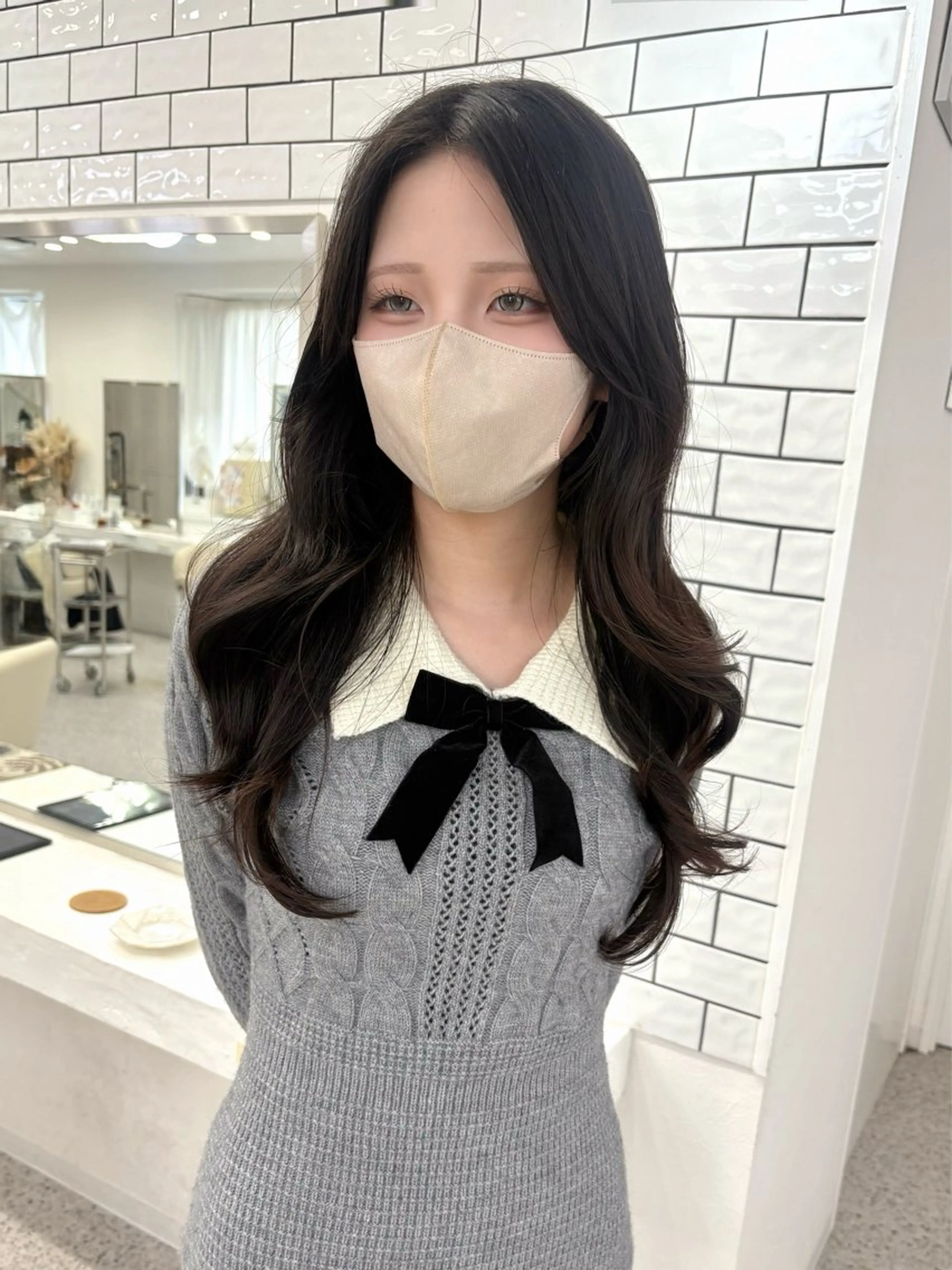 ロング カラー 髪質改善 似合わせカット LOMARLIE JURIAのヘアスタイル