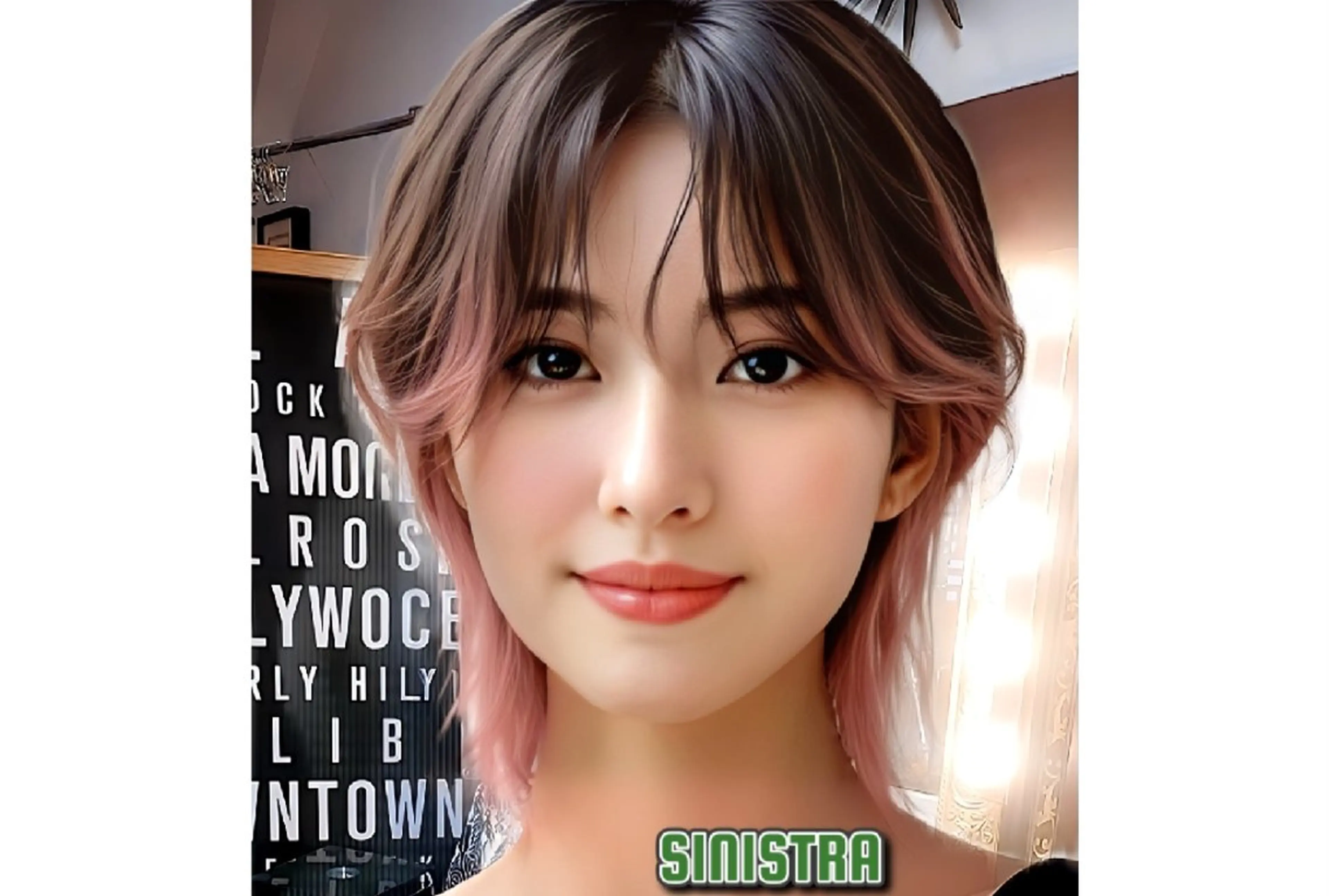 ショート ウルフカット sinistra シニストラ　足利山下店所属・シニストラ足利 原宿表参道のカラーのヘアスタイル