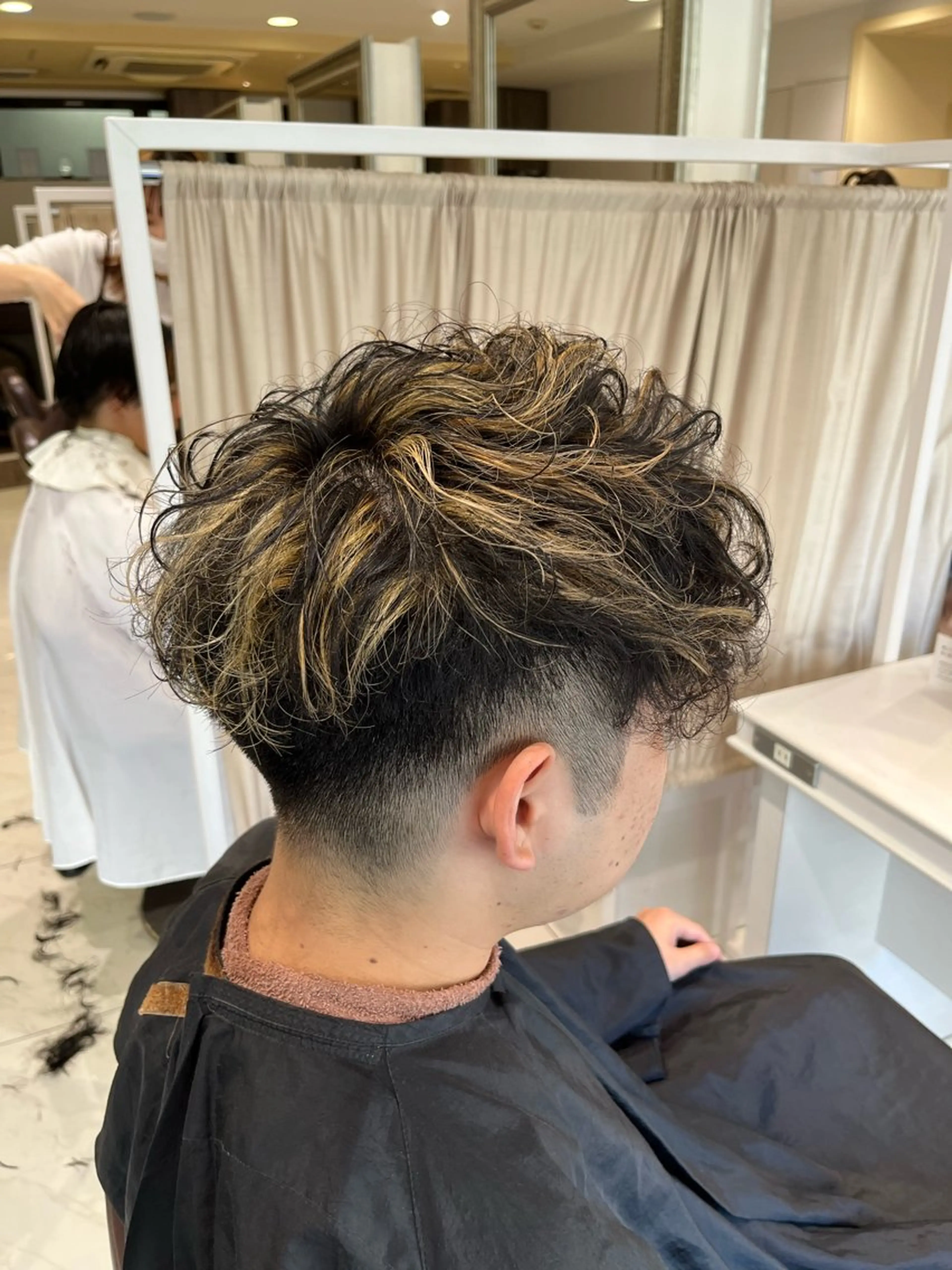 カラー メンズ 佐々木 拓海のヘアスタイル