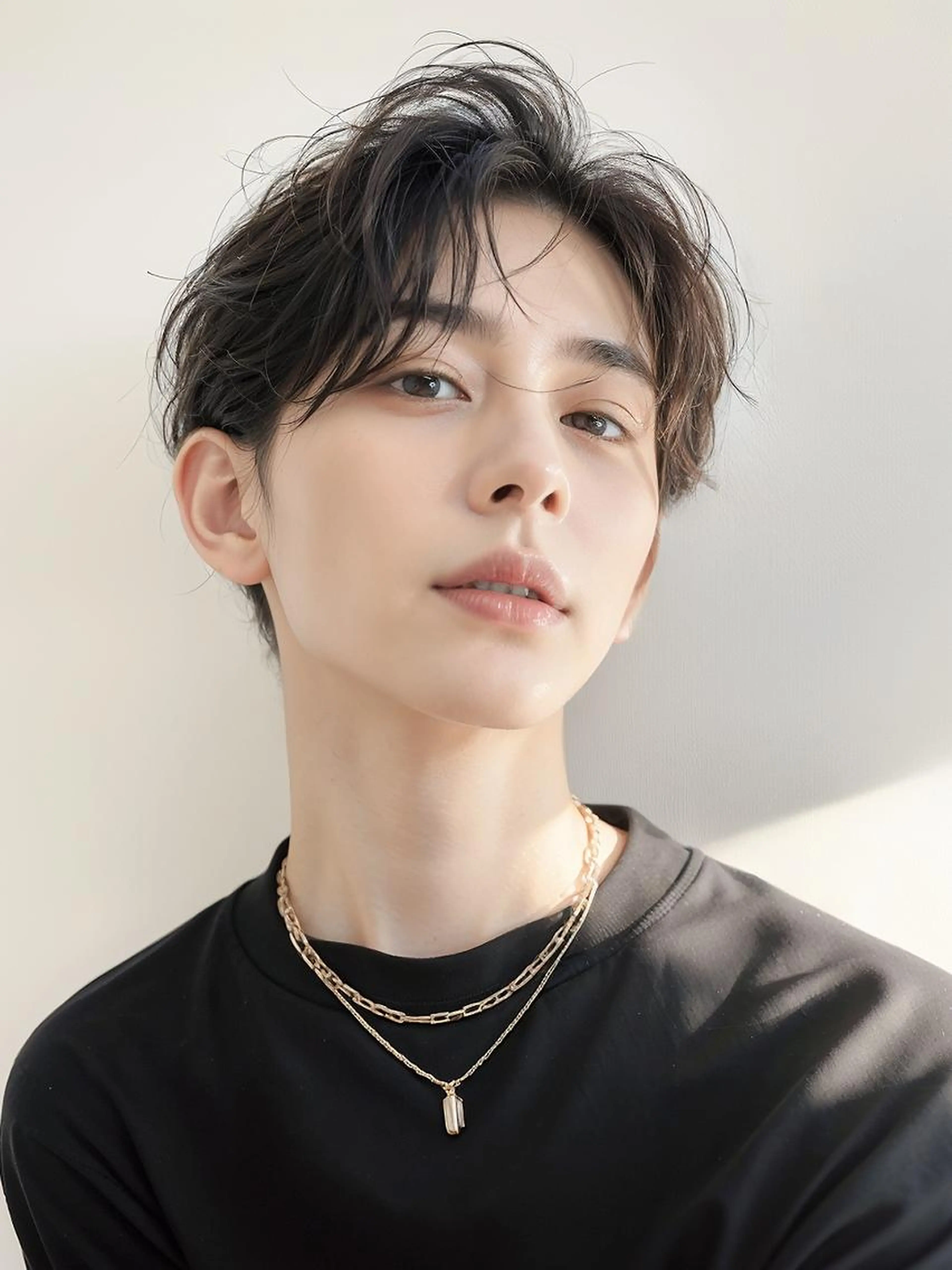 ✨韓国風✨前髪パーマ＋メンズカット💇‍♂️茶屋町で人気の写真