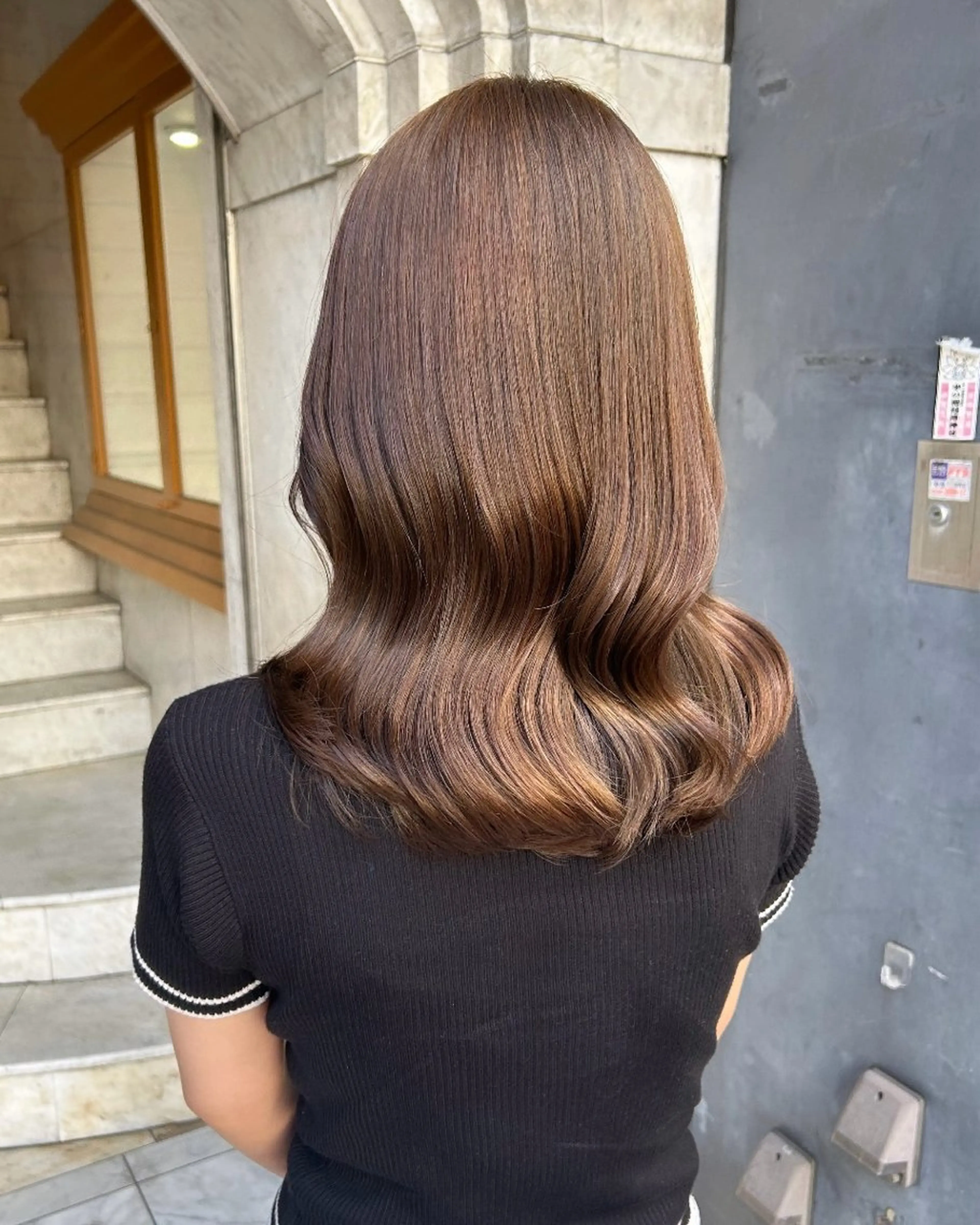 カラー ブラウンカラー ヘーゼル MAMI / Lienのヘアスタイル