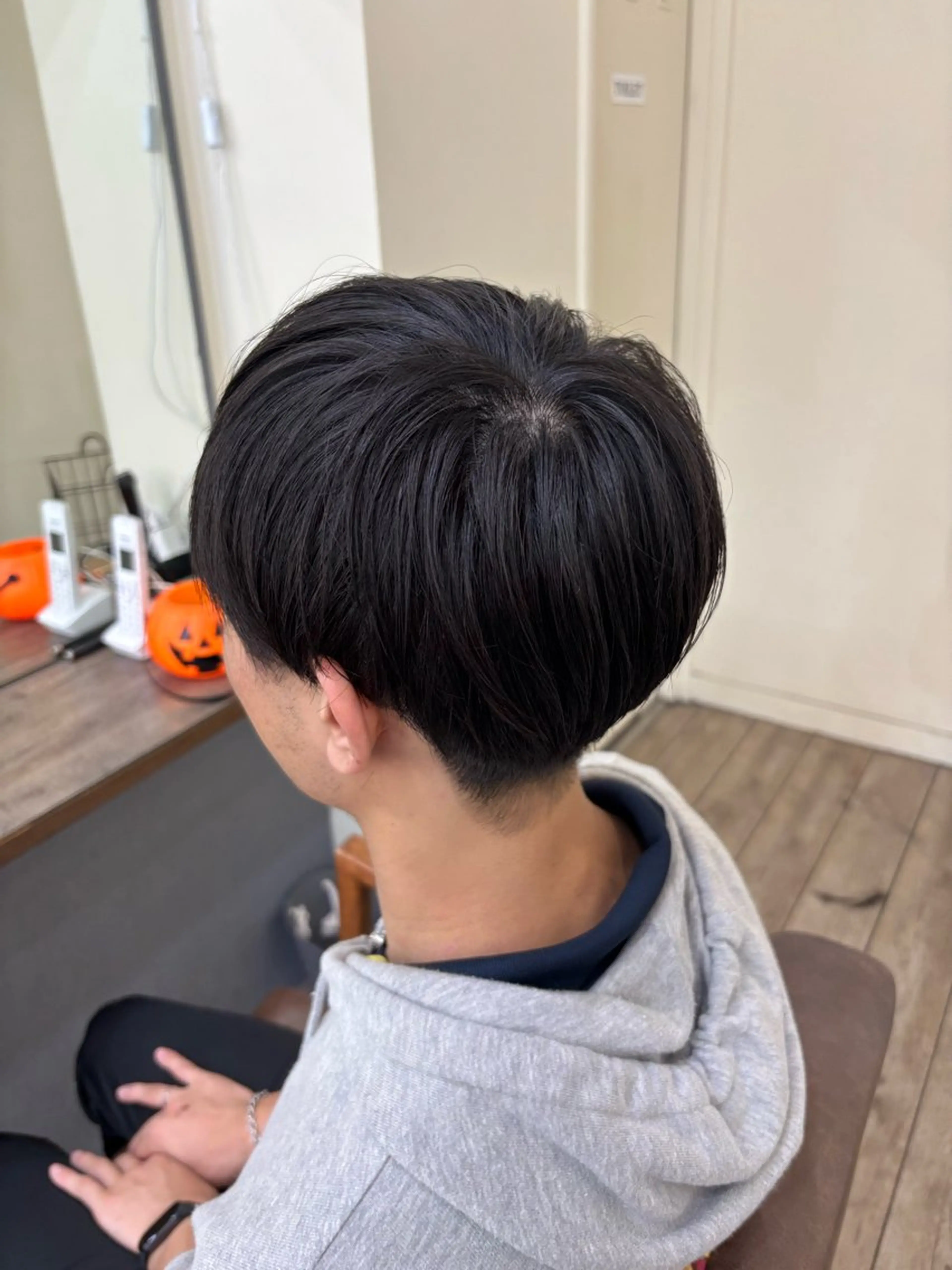 メンズカットモデルの写真