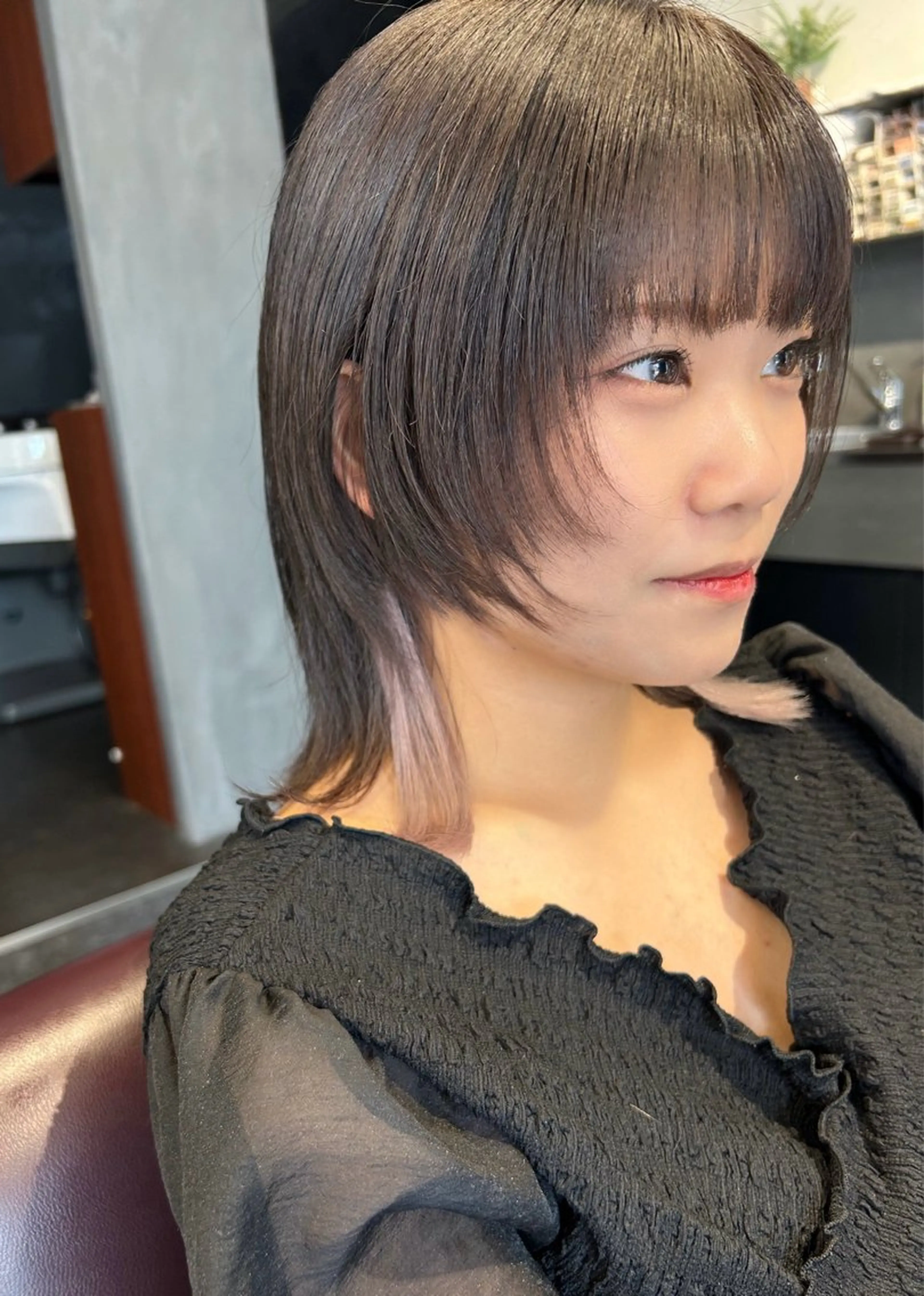 ショート カラー にった みずきのヘアスタイル