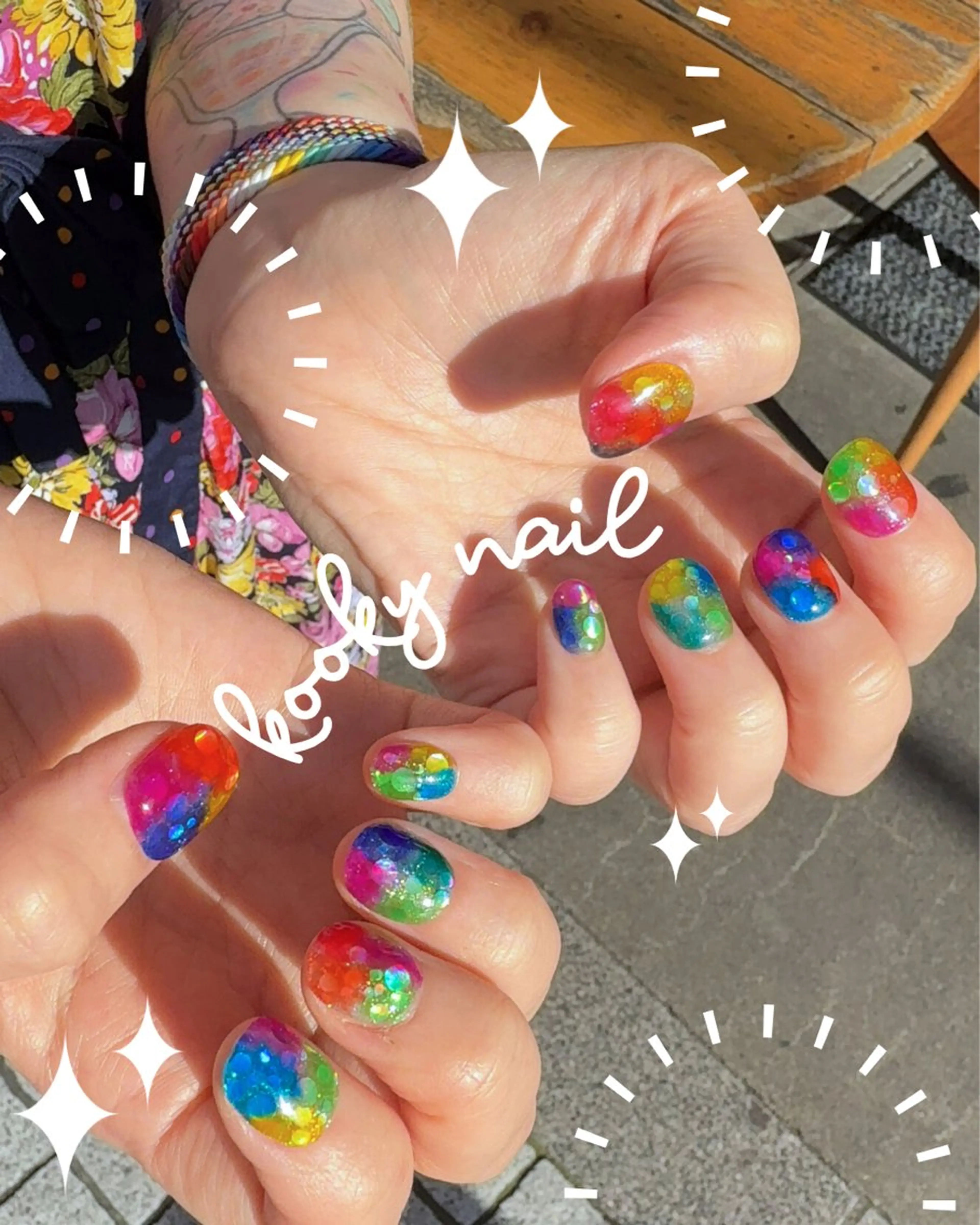 ネイル ハンドネイル kooky nail (予約はｲﾝｽﾀへ)のネイルデザイン