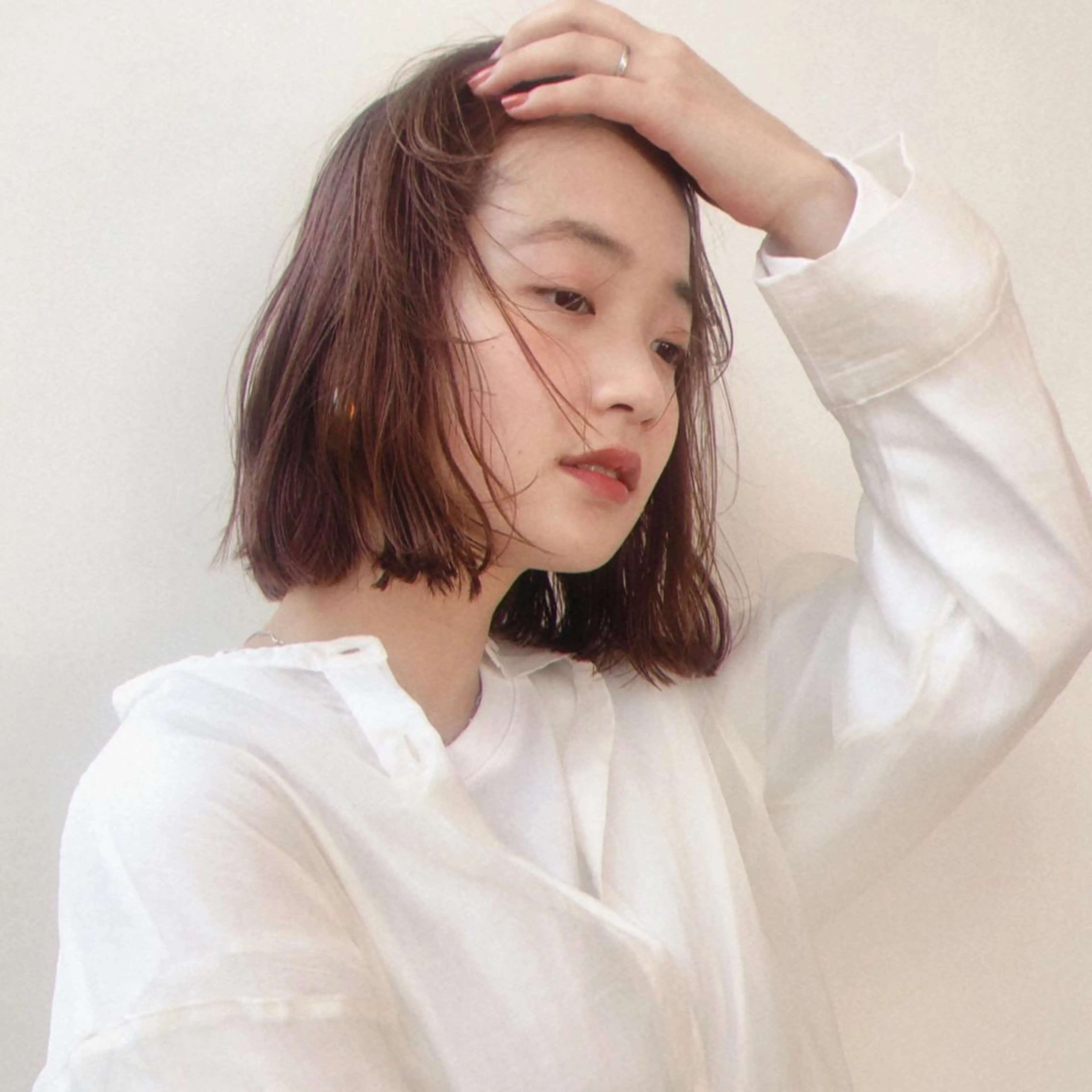 ショート ボブ カット トリートメント youres hair 神楽坂はなれ店所属・飯田橋神楽坂＊個室 髪質改善hitomiのヘアスタイル
