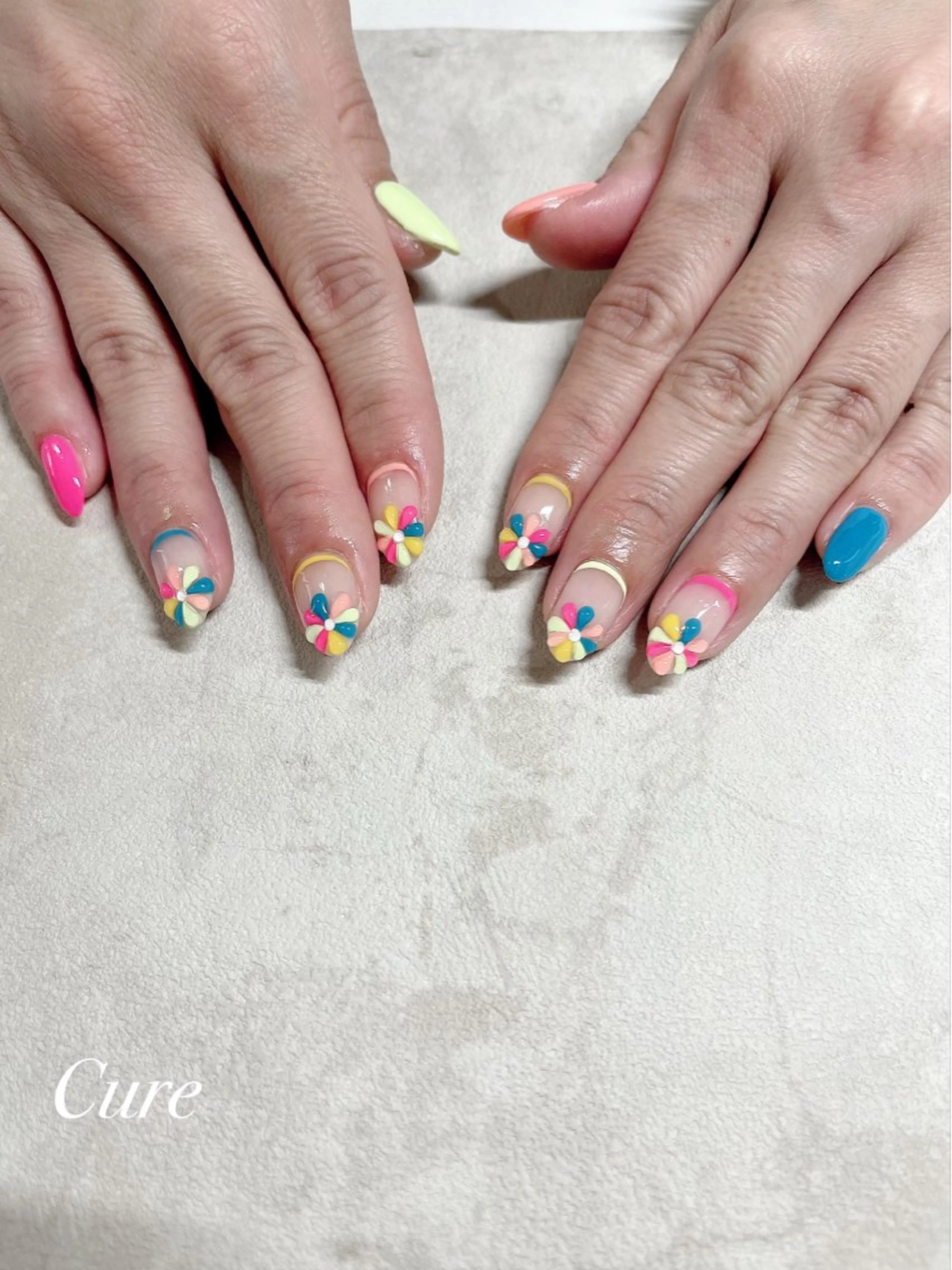 ネイル ハンドネイル Nail&まつげエクステsalon cure-キュア-所属・今野 薫のネイルデザイン