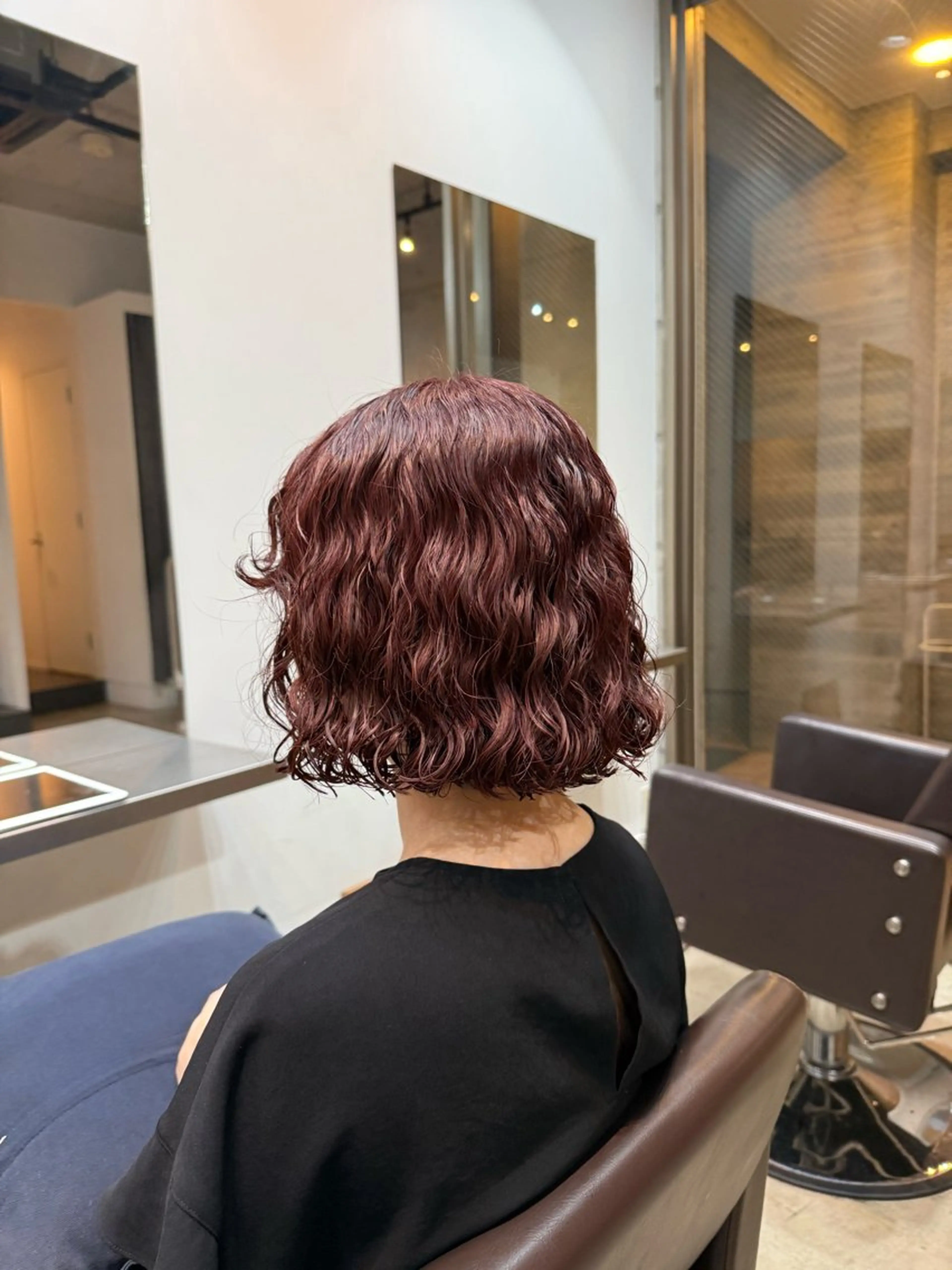 ショート カット パーマ トリートメント デジタルパーマ/ 艶カラー/神野楓のヘアスタイル