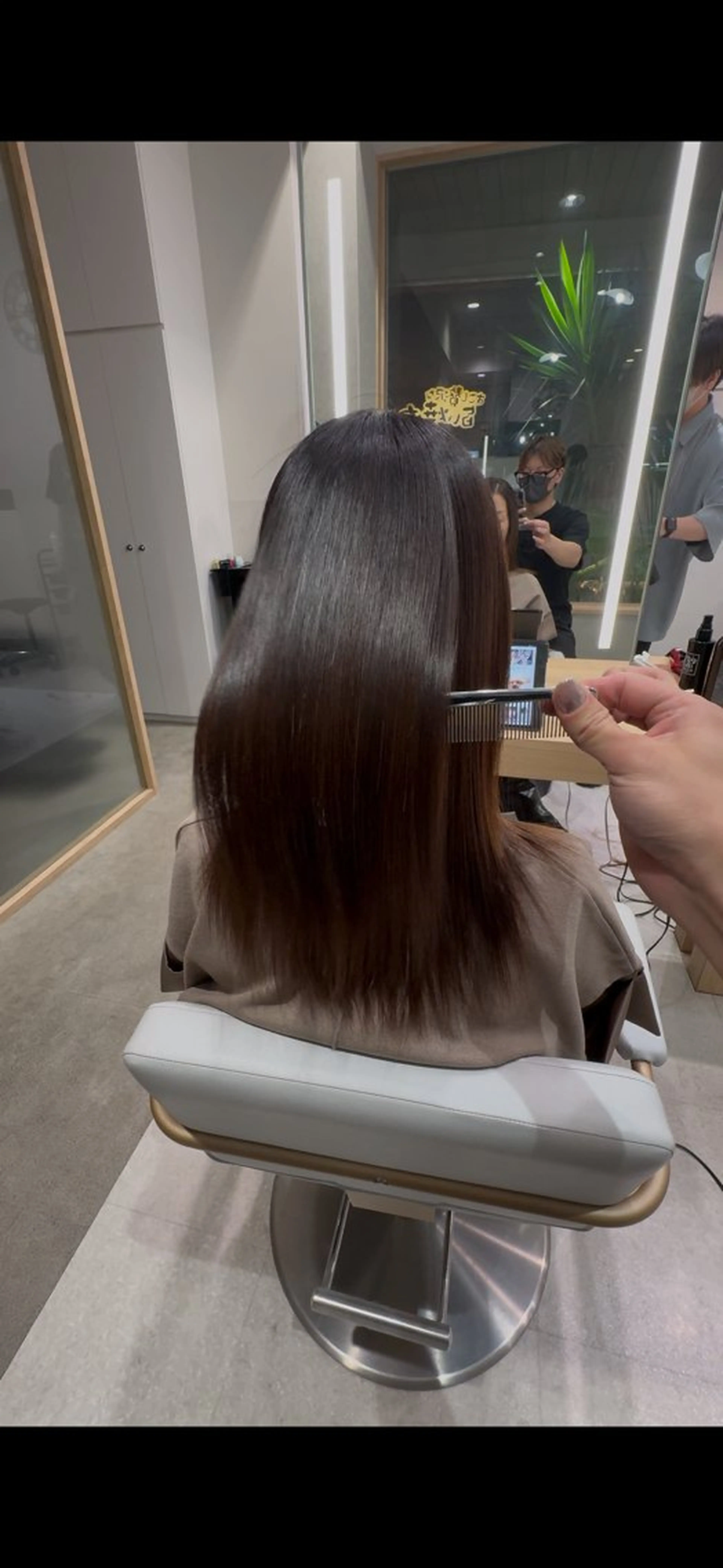 ミディアム トリートメント ✨髪質改善/透明感 カラー🪽FUUMAのヘアスタイル