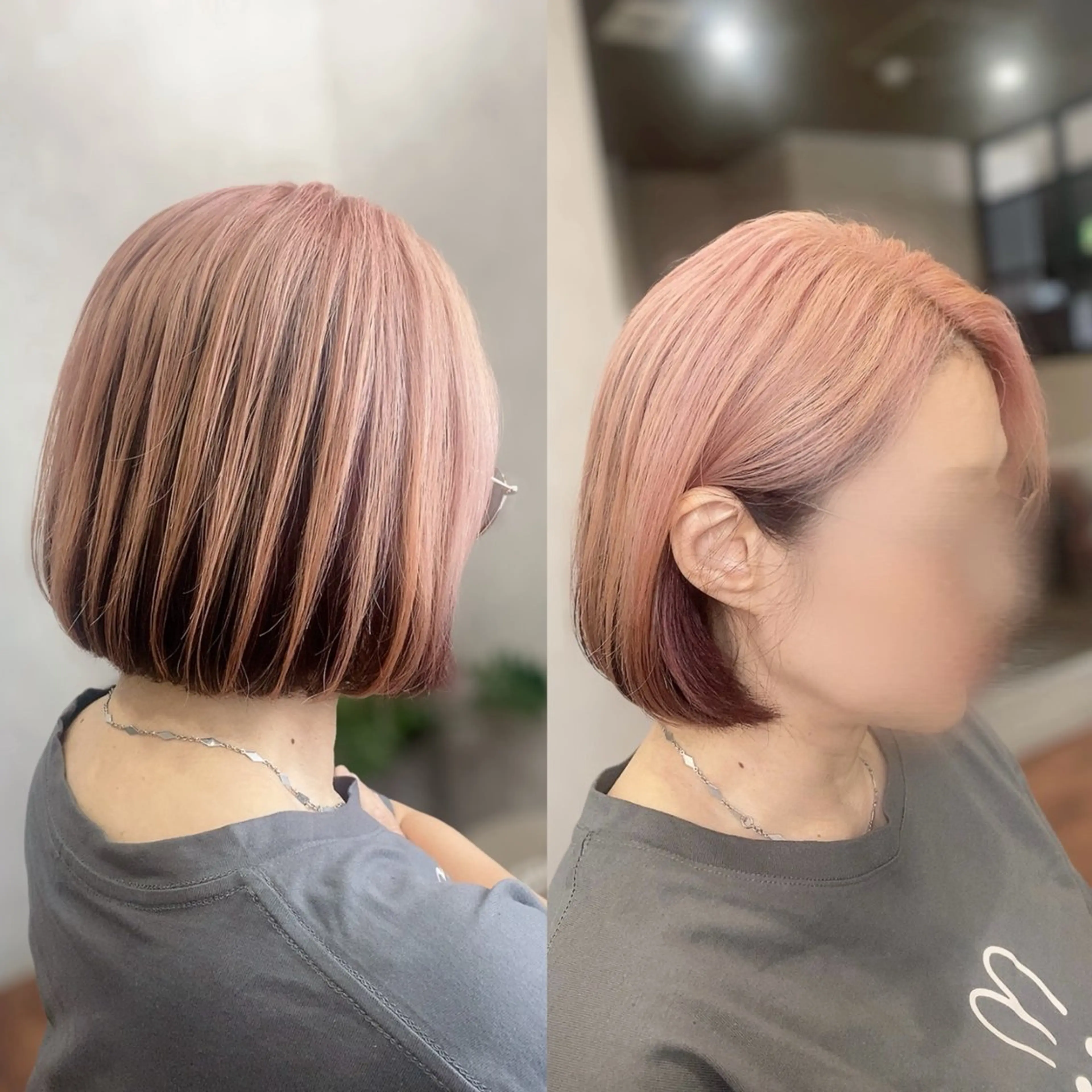 ミディアム カット ヘアカラー _White所属・ＳＨＩ ＺＵのヘアスタイル