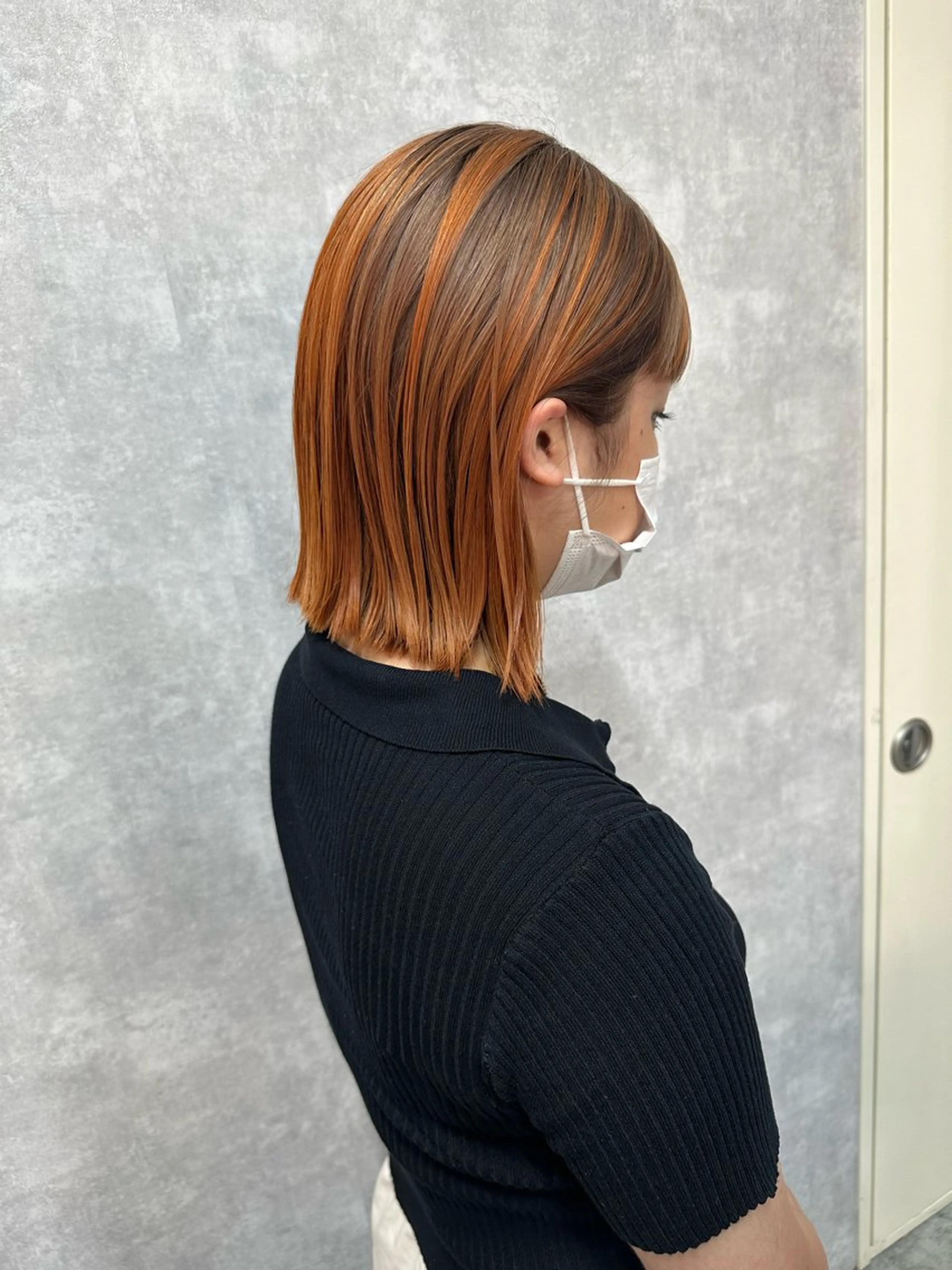 ショート 切りっぱなしボブ ショートボブ ハンサムショート 丸みショート ボブ カット ヘアカラー トリートメント C’LD hair  produce /シールドヘア所属・モテ髪/ボブ/ショー ト/アダチフウトのヘアスタイル