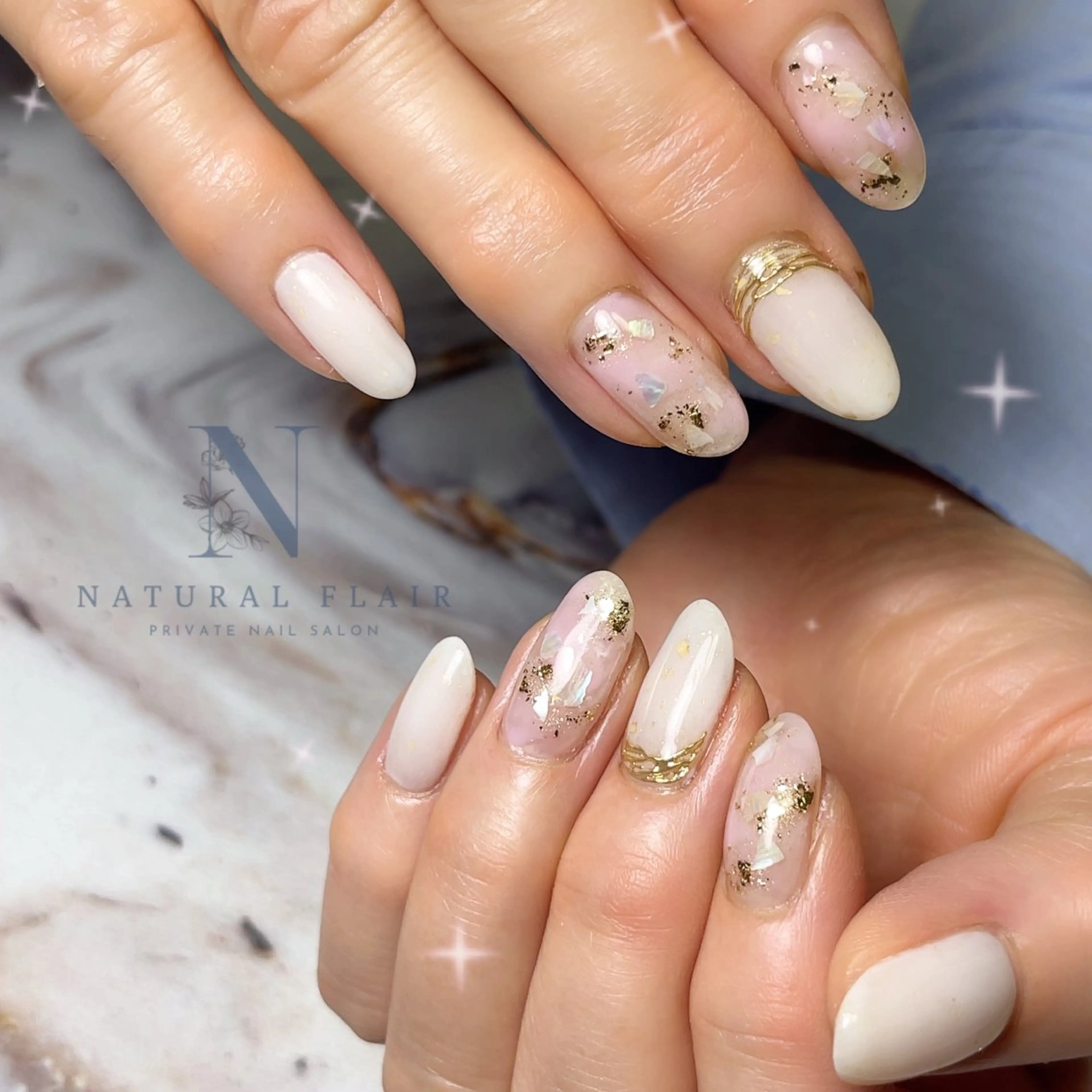 ネイル ハンドネイル natural flairのネイルデザイン