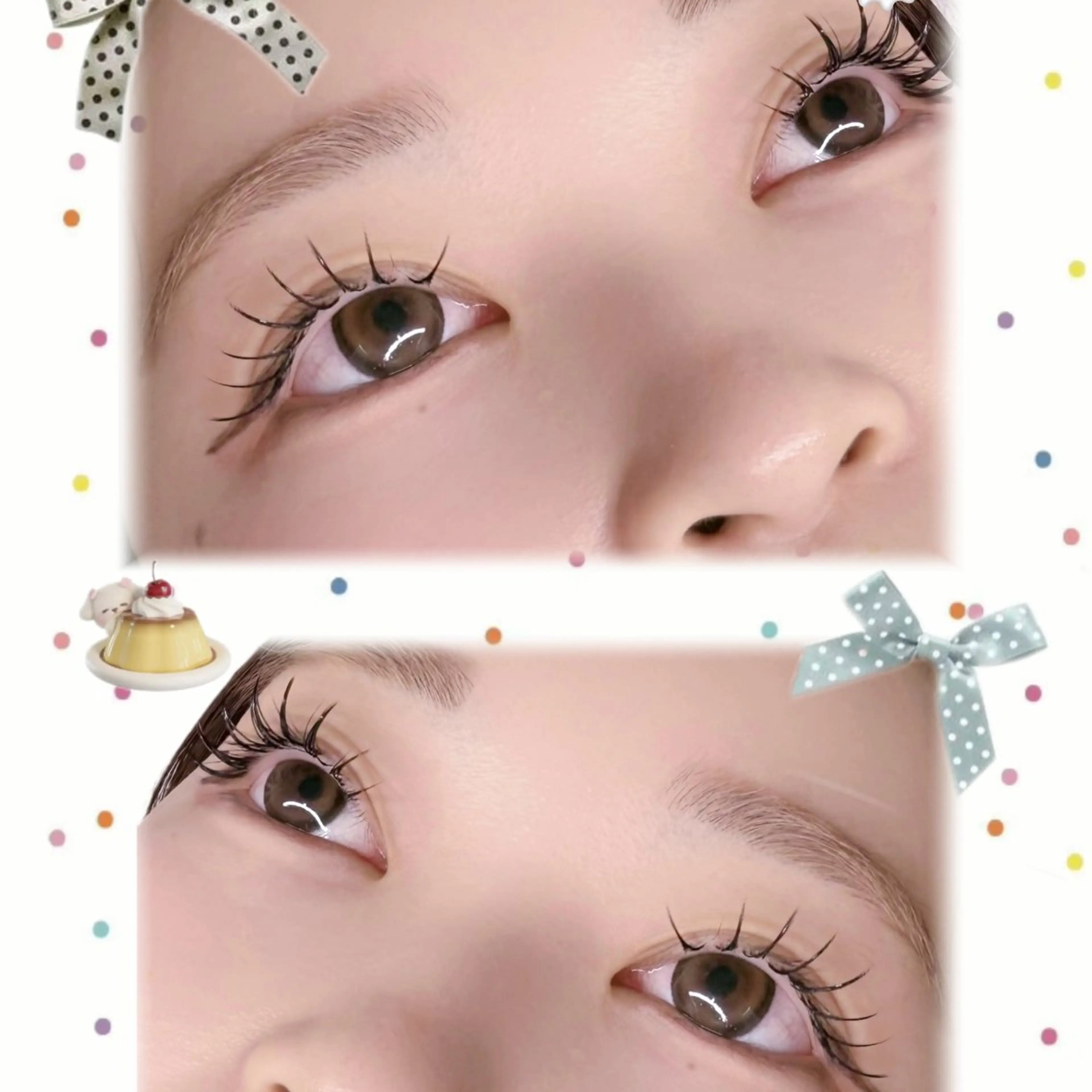 マツエク・マツパ Angelic nene♥🧸のマツエク・マツパデザイン