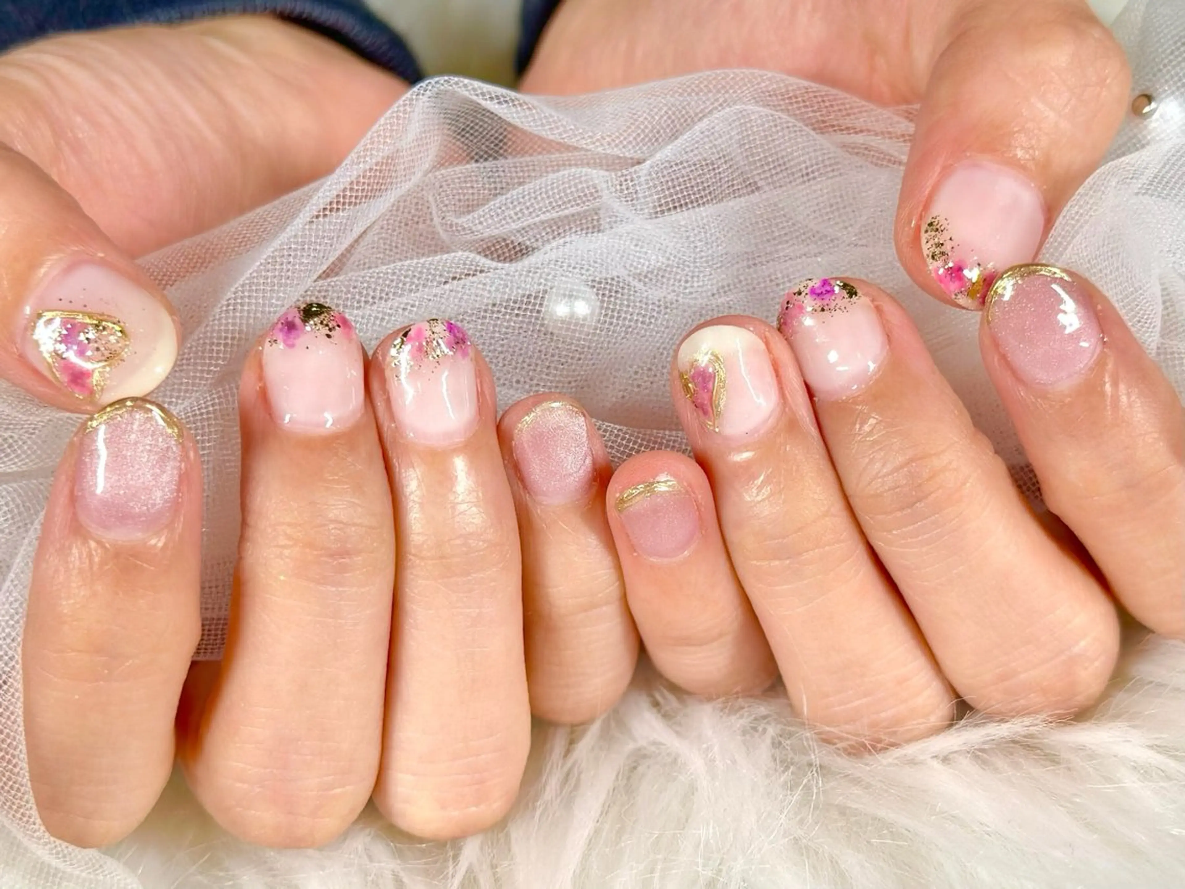 ネイル ハンドネイル フットネイル まつい さきのネイルデザイン