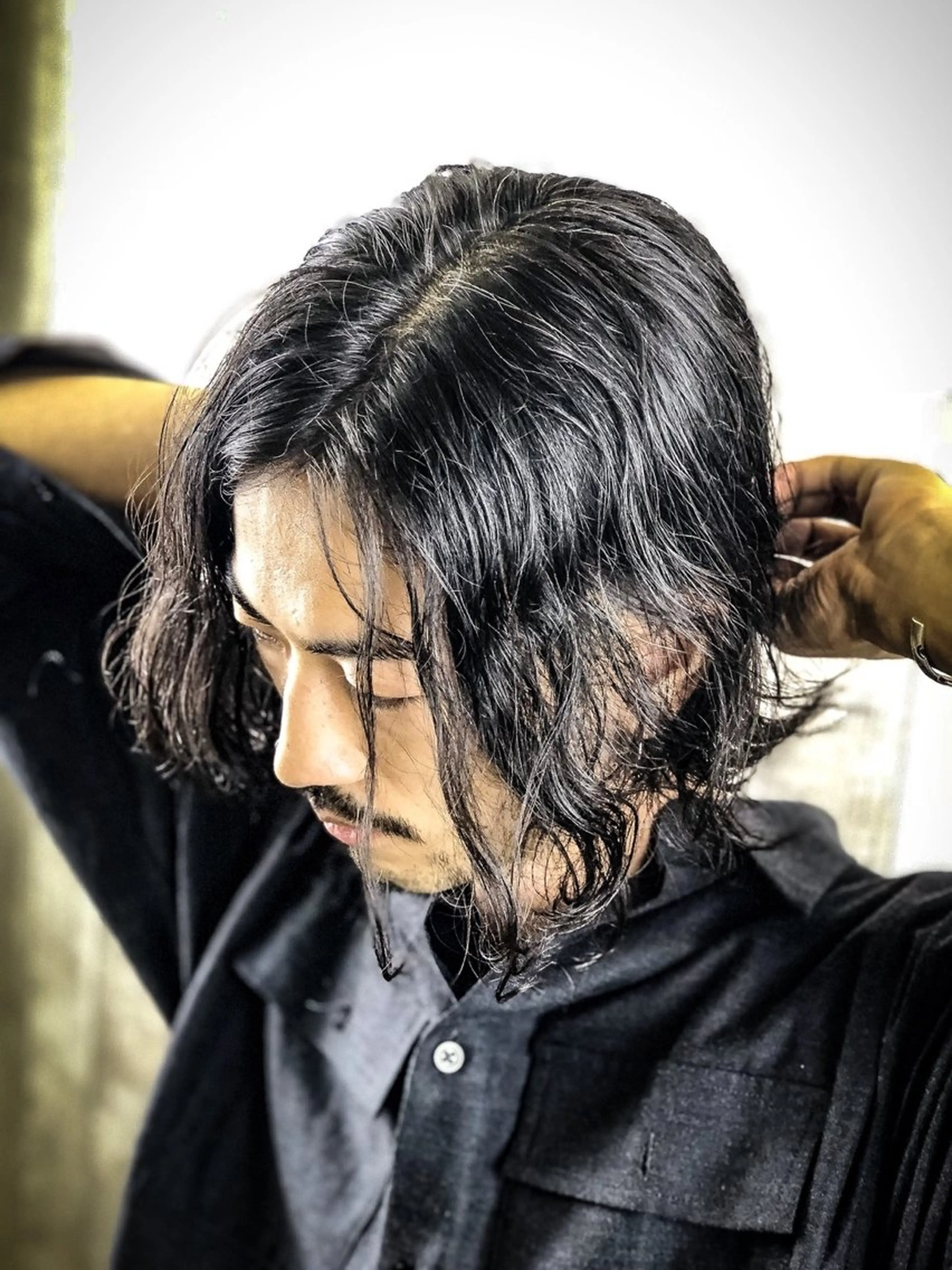 パーマ メンズ カットモデル大募集 ⚡️蓮⚡のヘアスタイル