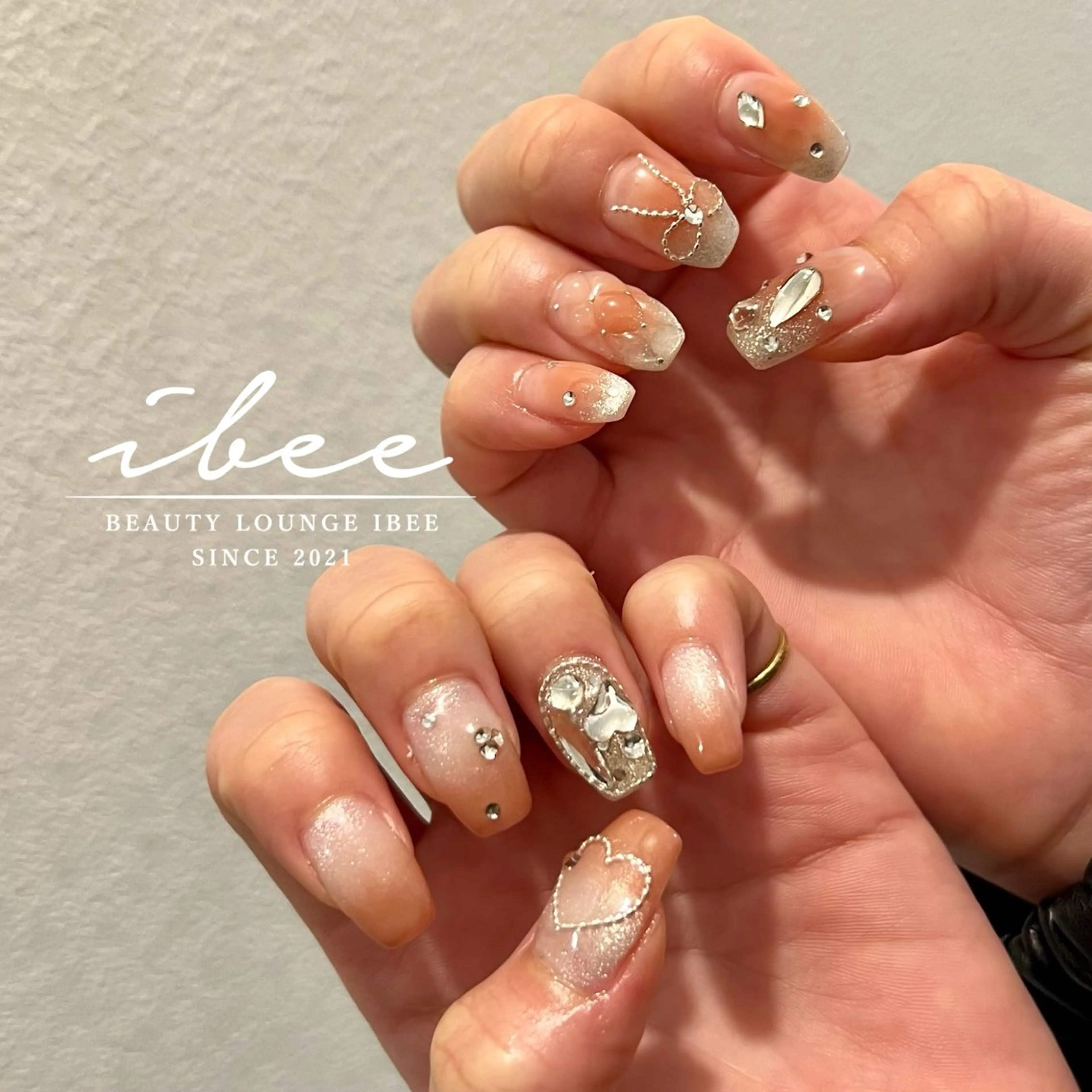 ネイル ハンドネイル ibee nail 🤍yumiのネイルデザイン