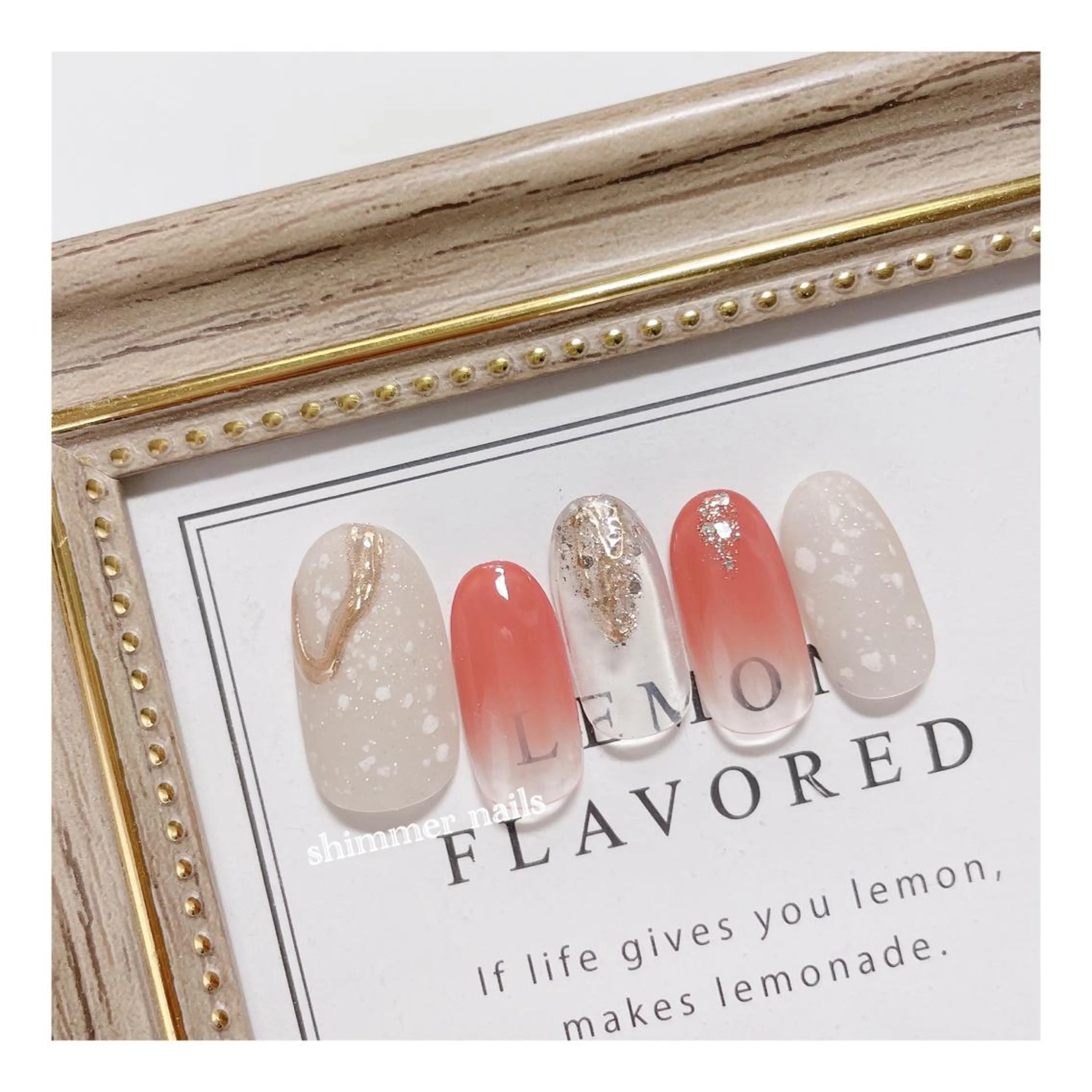 ネイル shimmer nailsのネイルデザイン