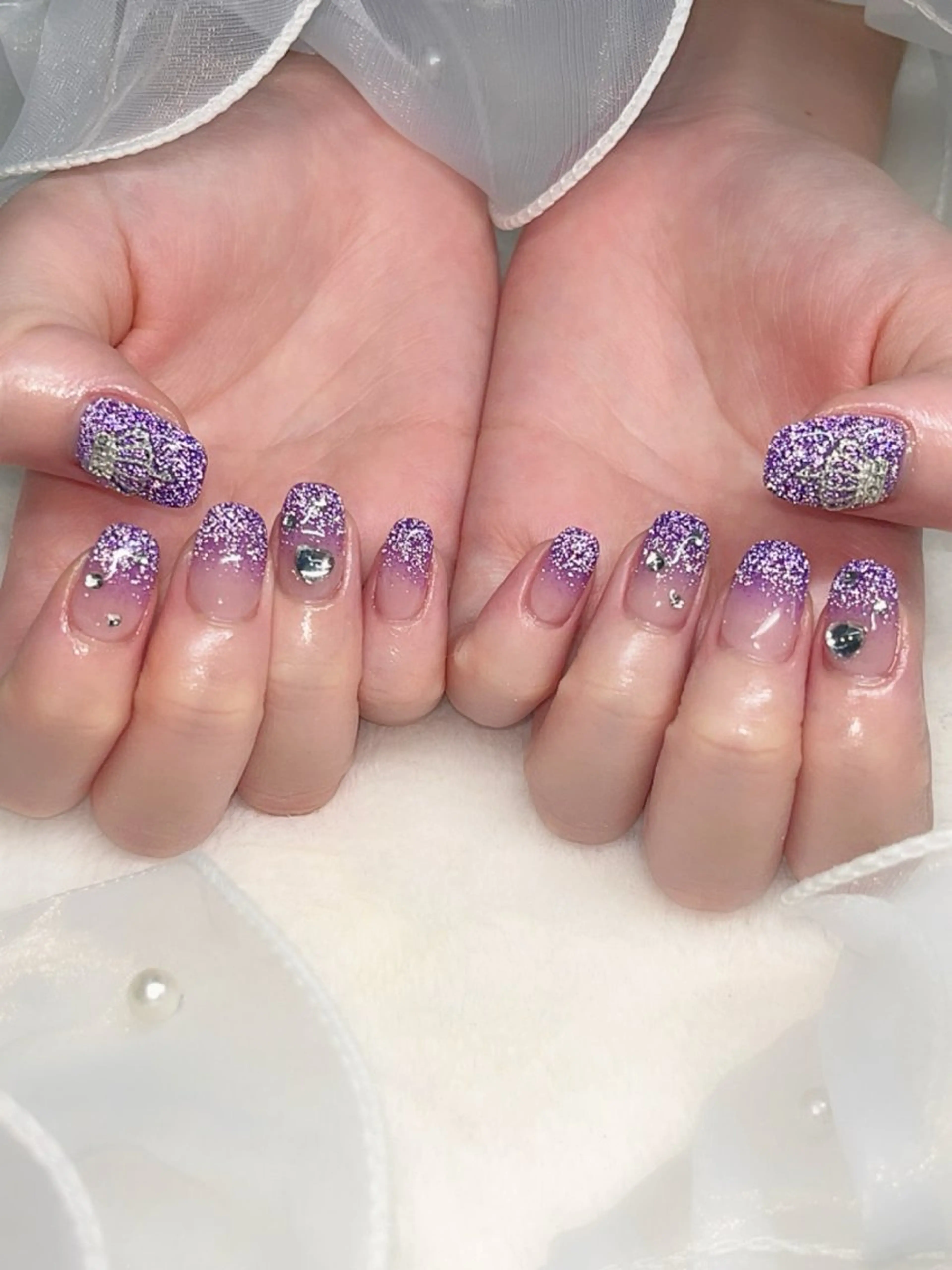 ネイル ハンドネイル AYU💅ワンホン& 推し活ネイルのネイルデザイン