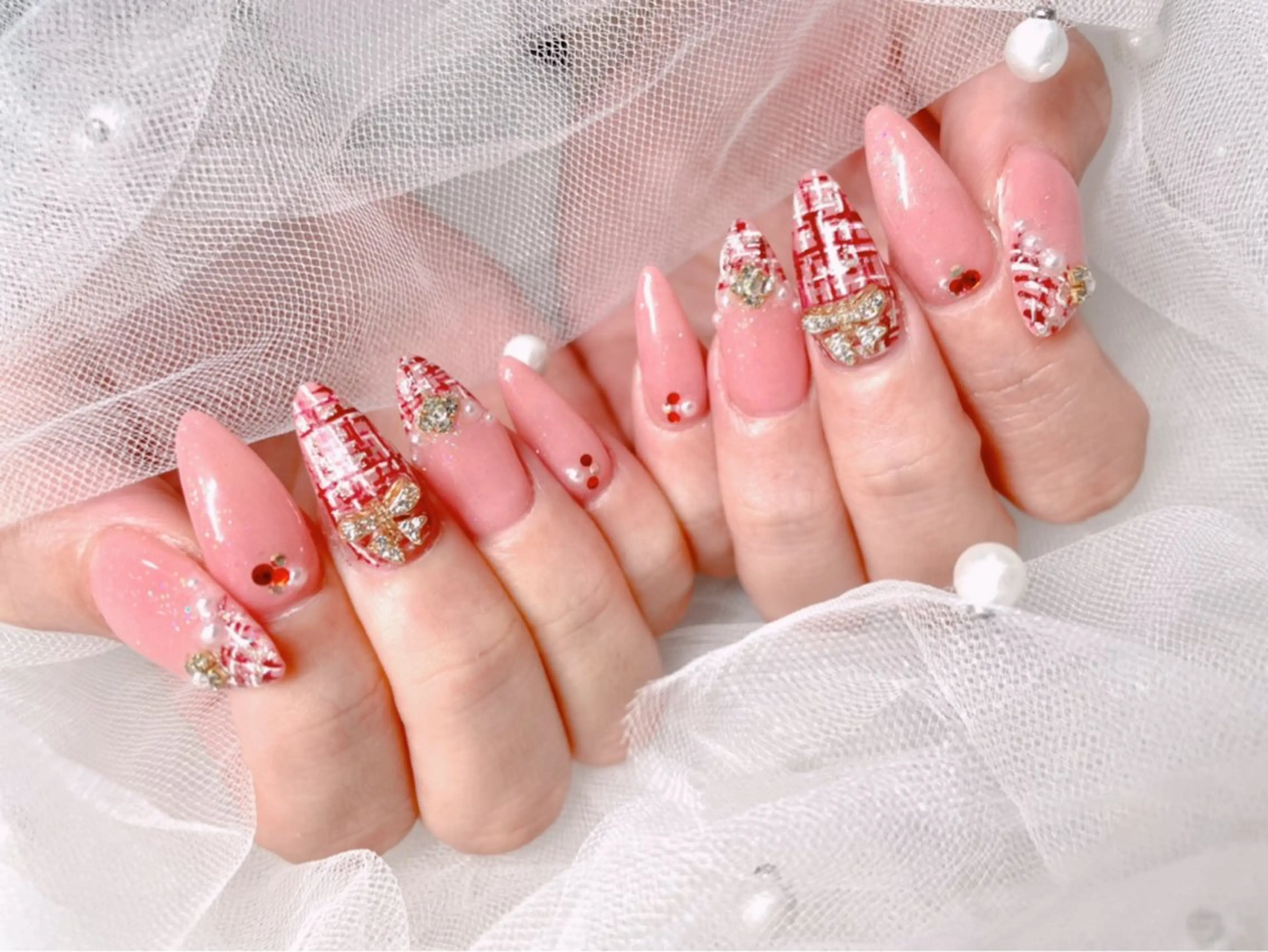 ネイル ゆりか ジョアアンジェ福島のネイルデザイン