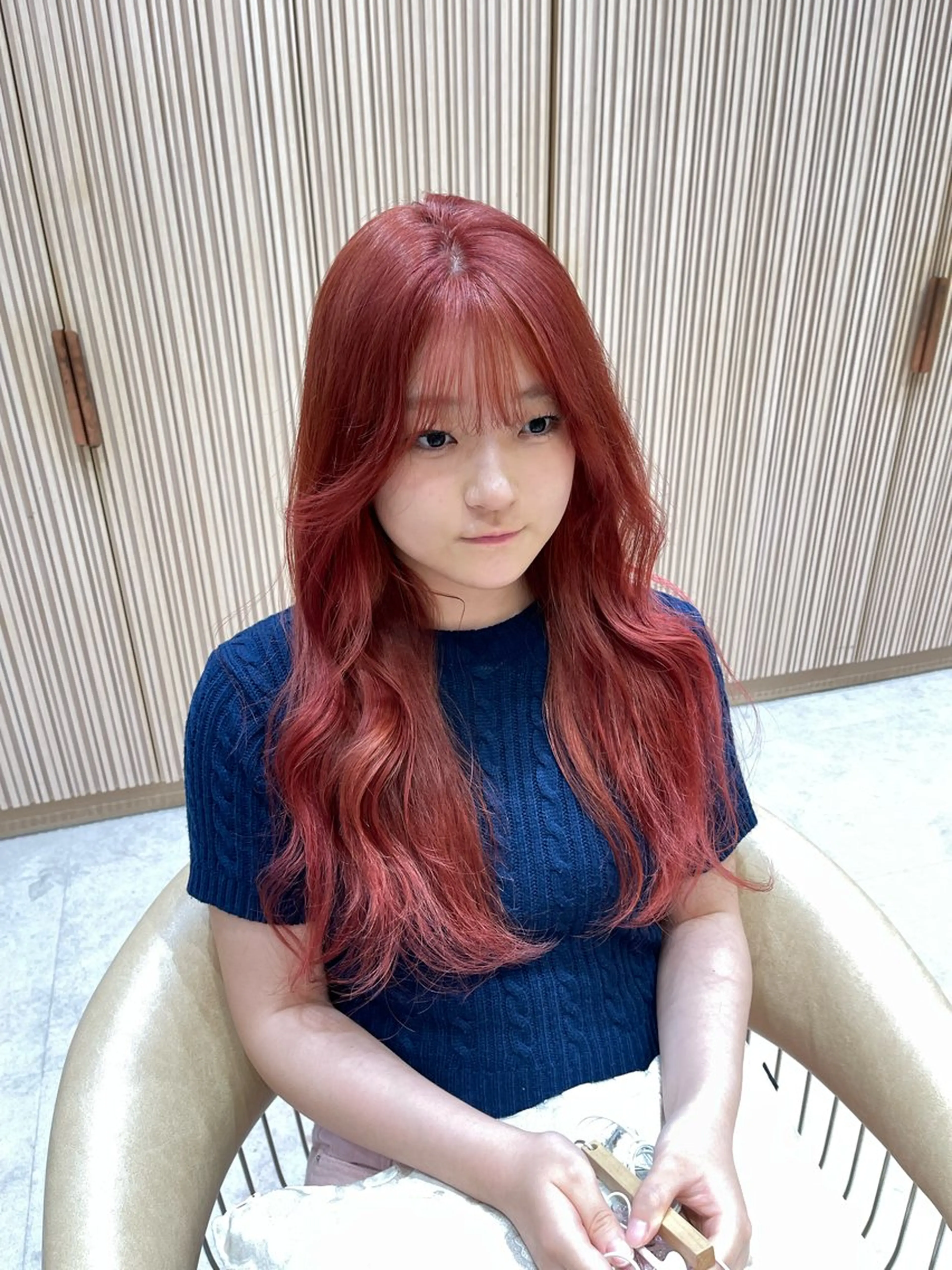 カラー ヘアカラー トリートメント 竹田 真梨子のヘアスタイル