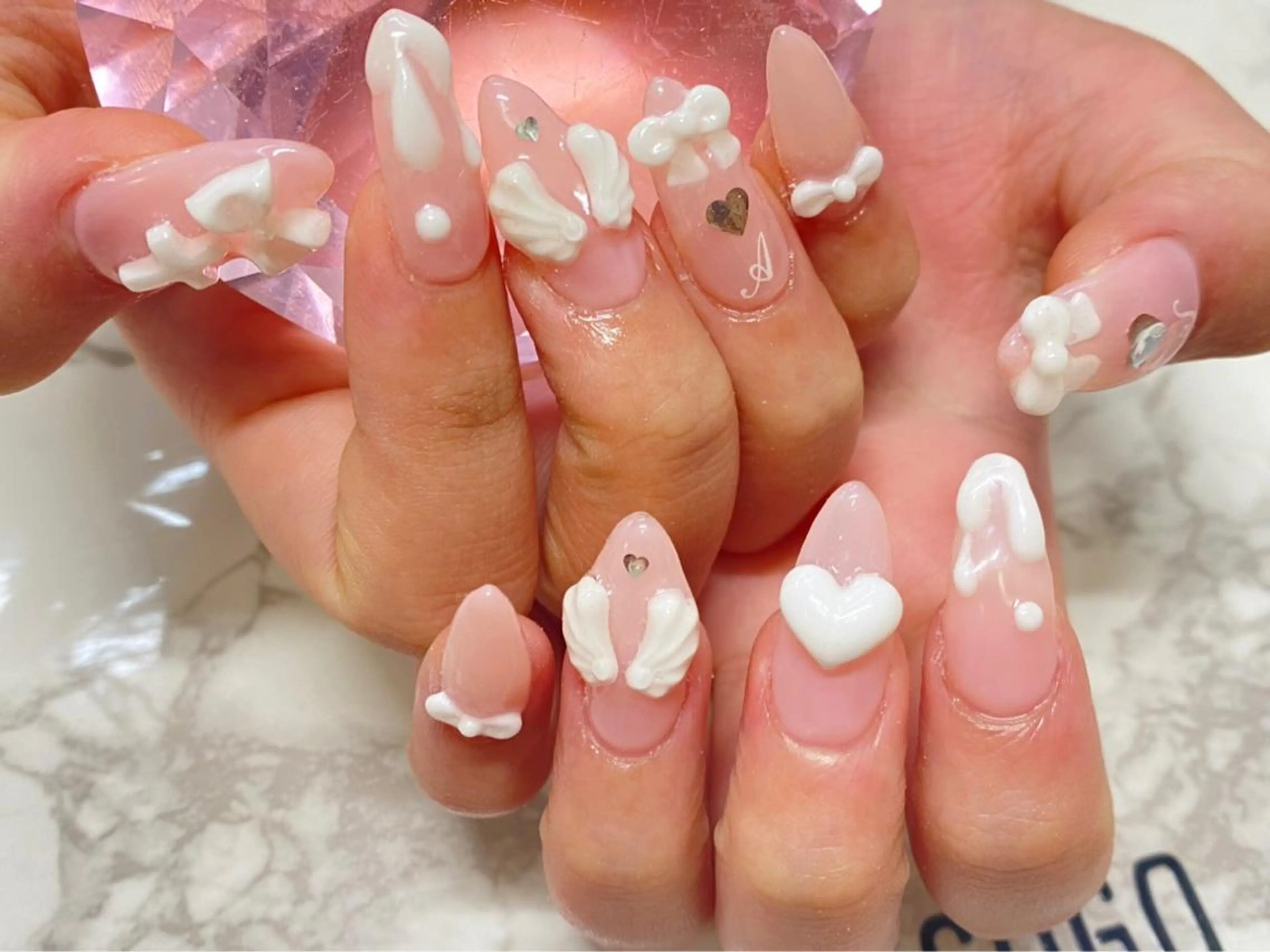 ロング カラー メンズ キッズ ネイル NAILSGOGO shibuyaのネイルデザイン