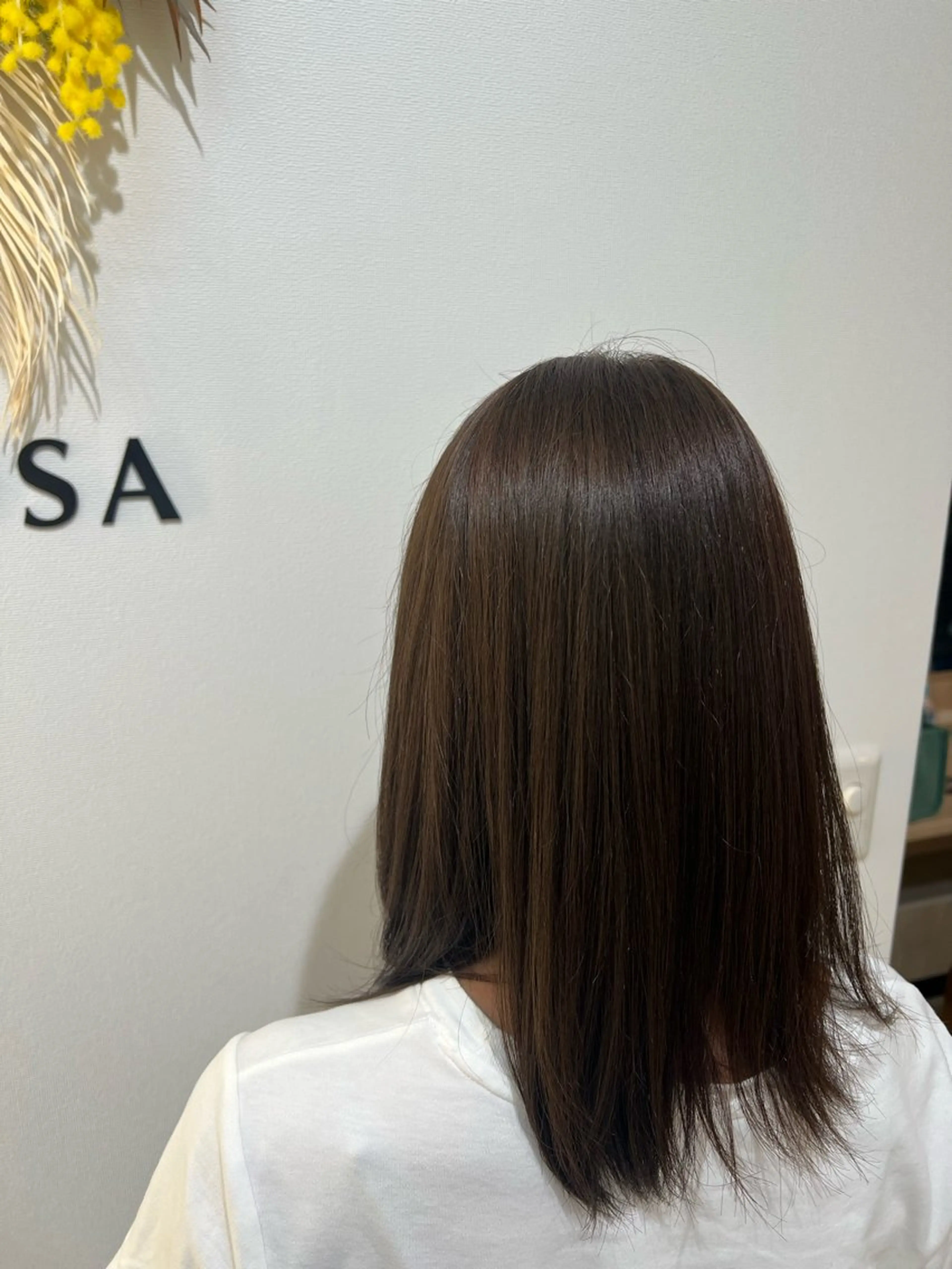 ロング 鈴木 彩香のヘアスタイル